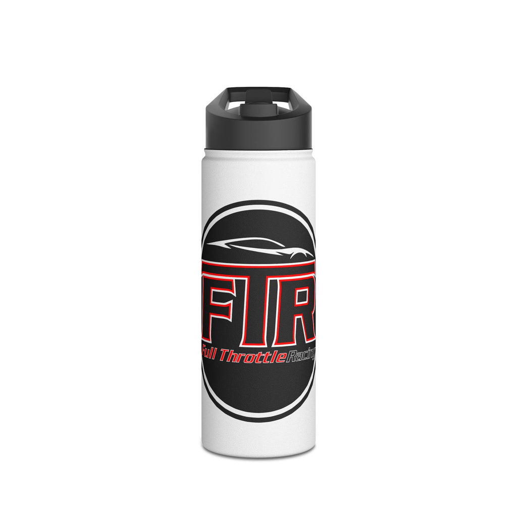 Racing 'Full Throttle' Stainless Steel Water Bottle