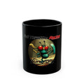 Kungfufly  — 'Full Throttle Racing' Black Coffee Cup (11oz/15oz)