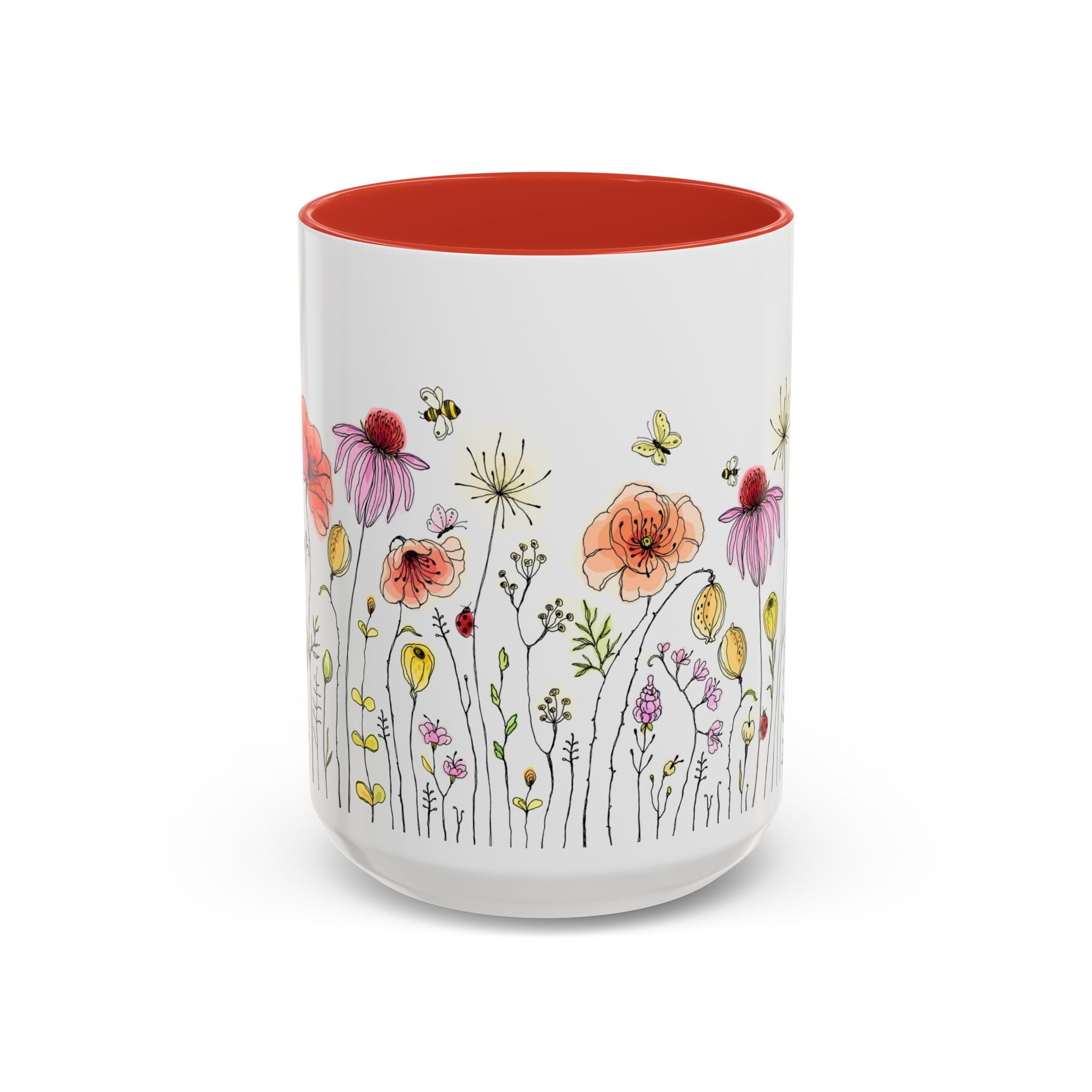 My Kid Made This Wildflower Meadow Accent Coffee Mug – Botanical Floral 11/15oz