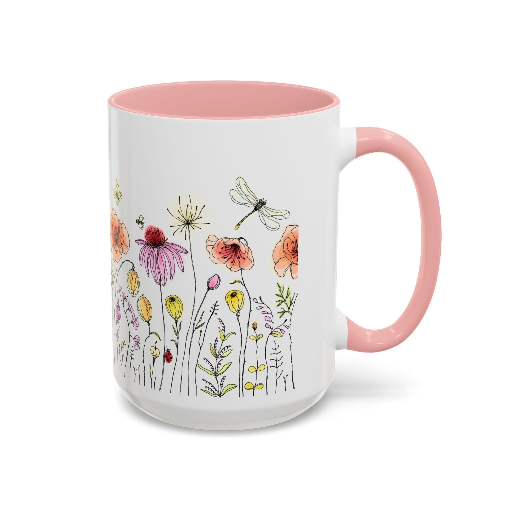 My Kid Made This Wildflower Meadow Accent Coffee Mug – Botanical Floral 11/15oz