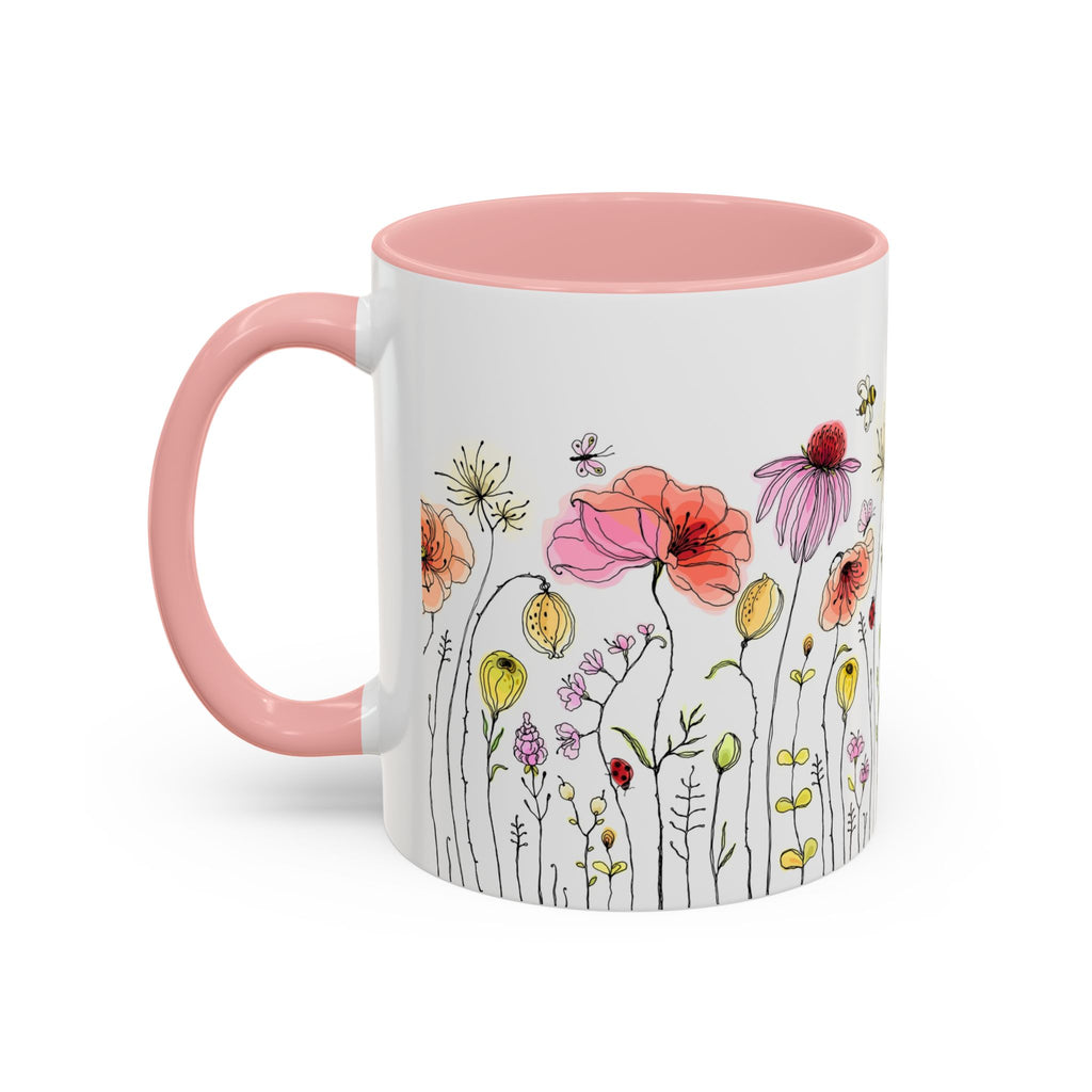 My Kid Made This Wildflower Meadow Accent Coffee Mug – Botanical Floral 11/15oz