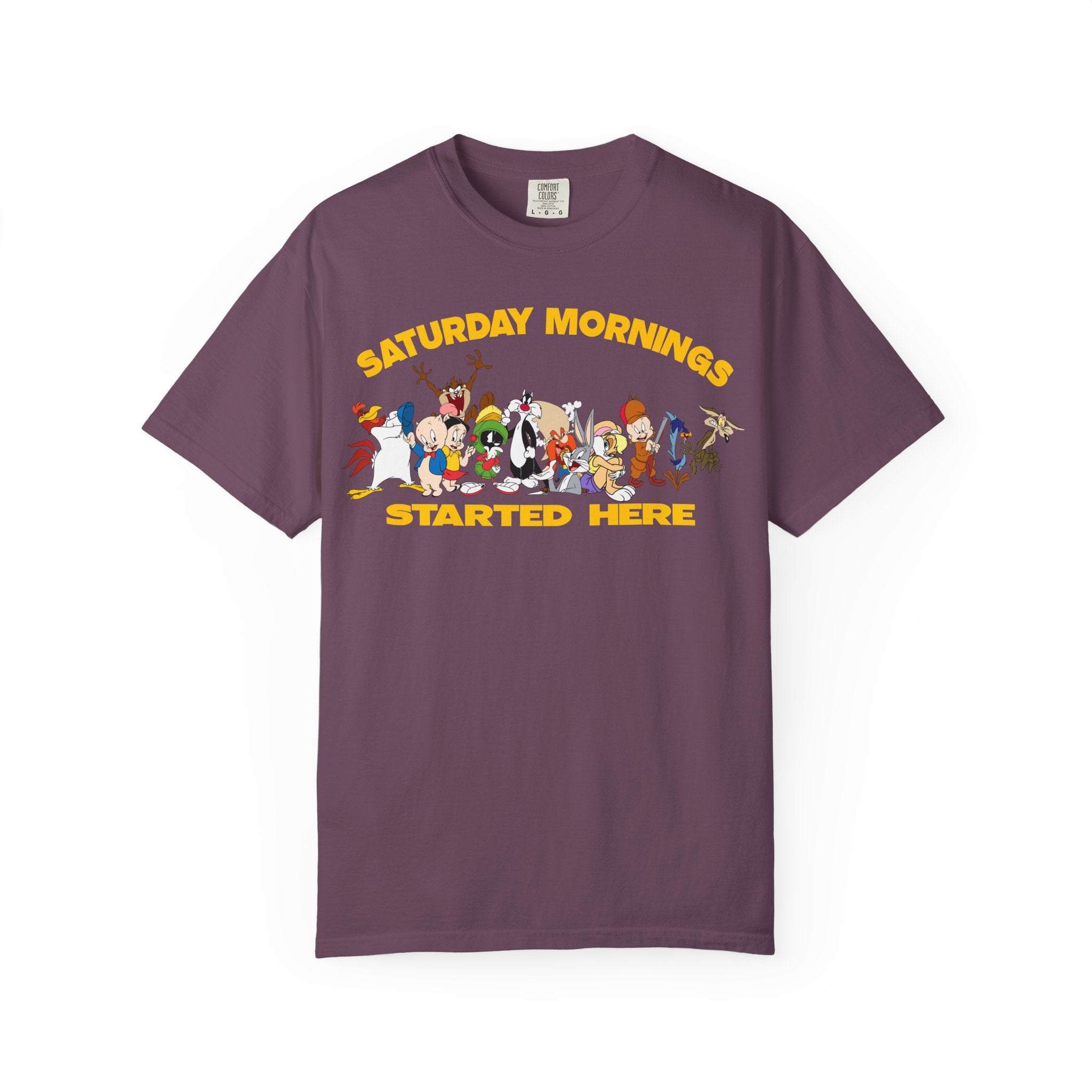 Loony Tunes on Saturdays T-Shirt — Retro Cartoon Weekend Tee