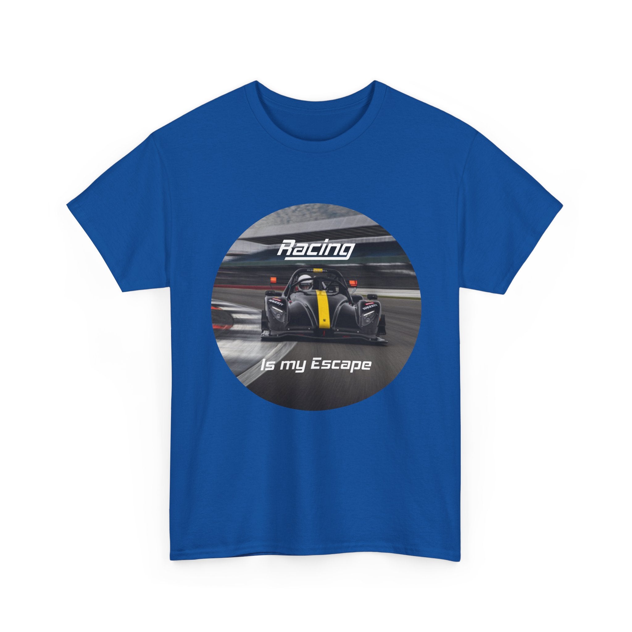 Racing Is My Escape T‑Shirt — Race Car Driver Gift Tee