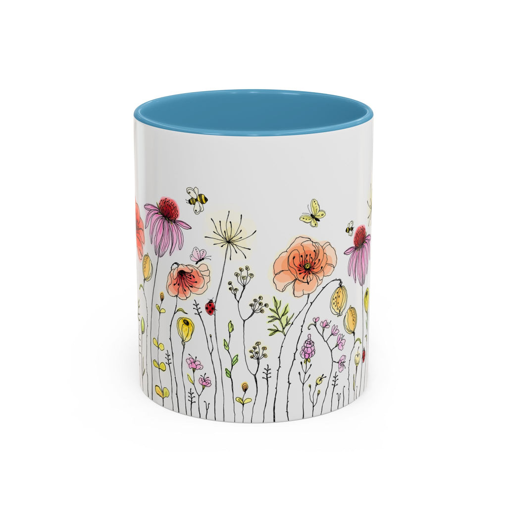My Kid Made This Wildflower Meadow Accent Coffee Mug – Botanical Floral 11/15oz