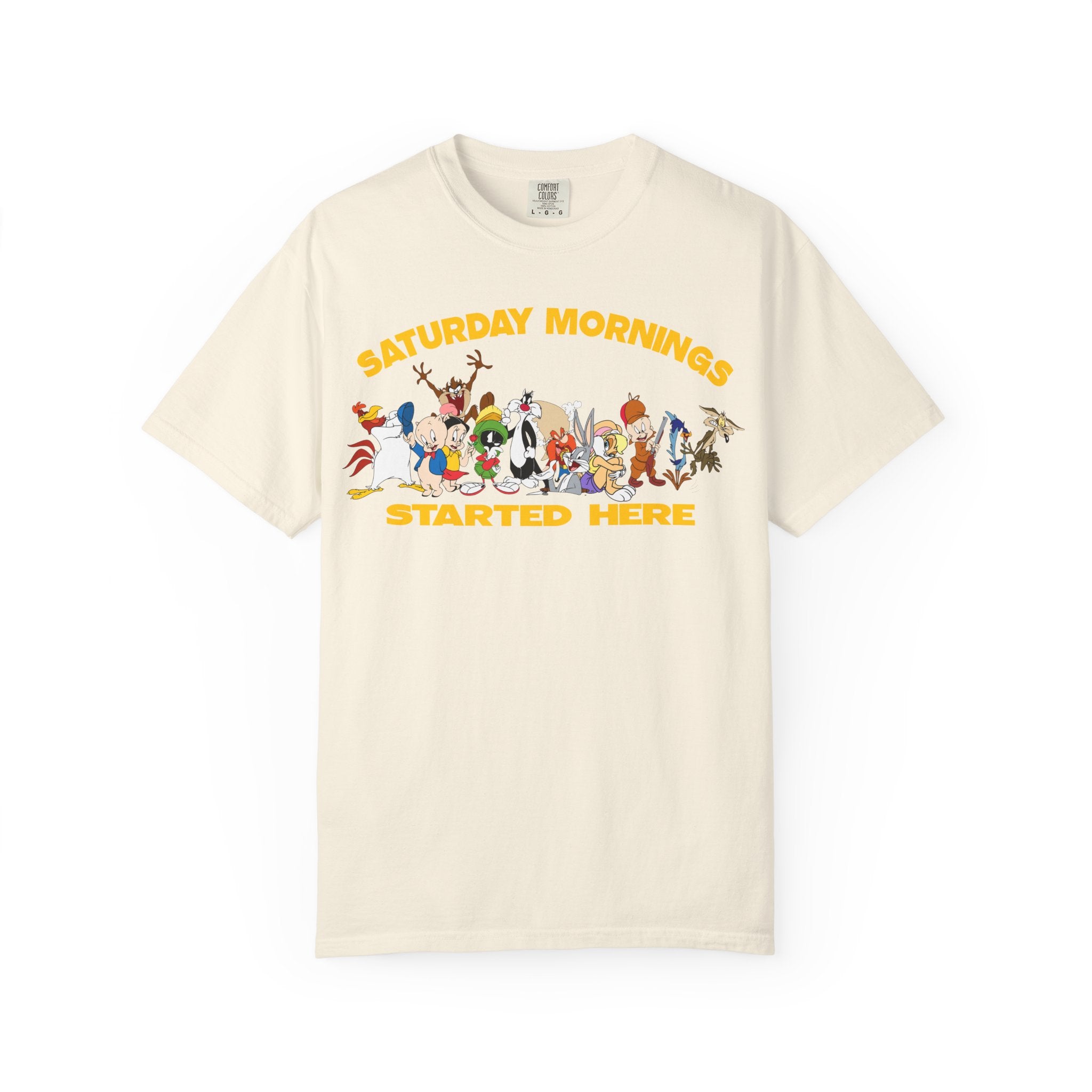 Loony Tunes on Saturdays T-Shirt — Retro Cartoon Weekend Tee