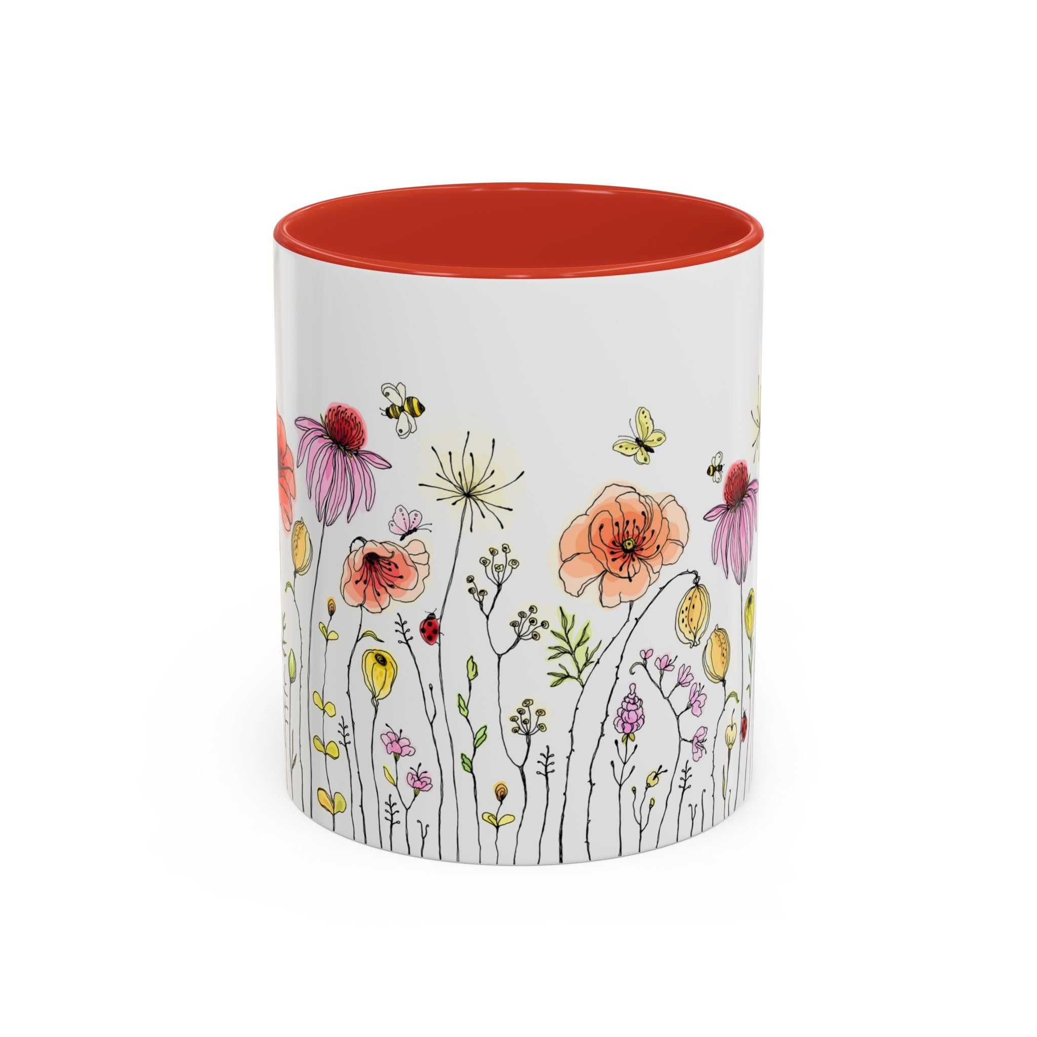 My Kid Made This Wildflower Meadow Accent Coffee Mug – Botanical Floral 11/15oz