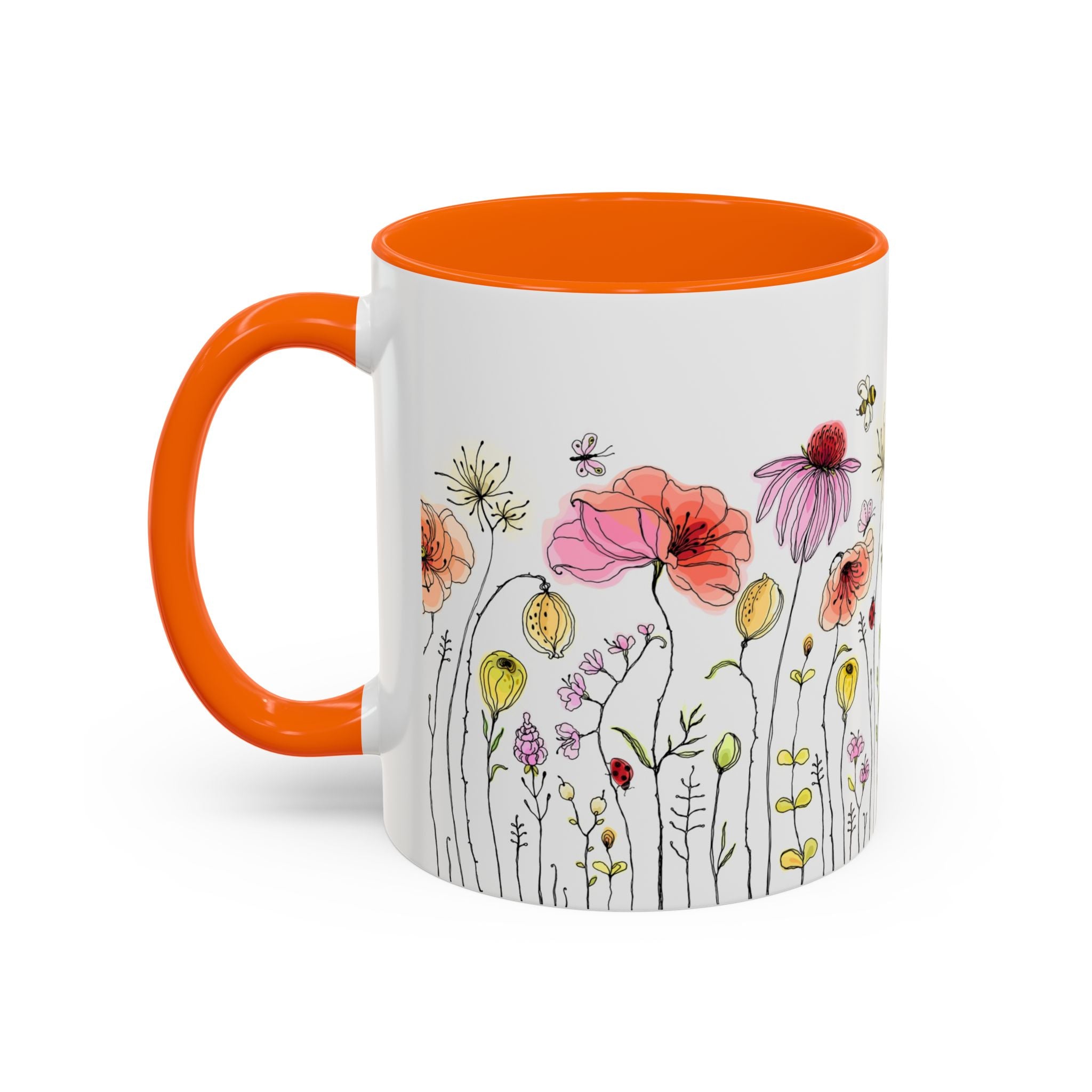 My Kid Made This Wildflower Meadow Accent Coffee Mug – Botanical Floral 11/15oz