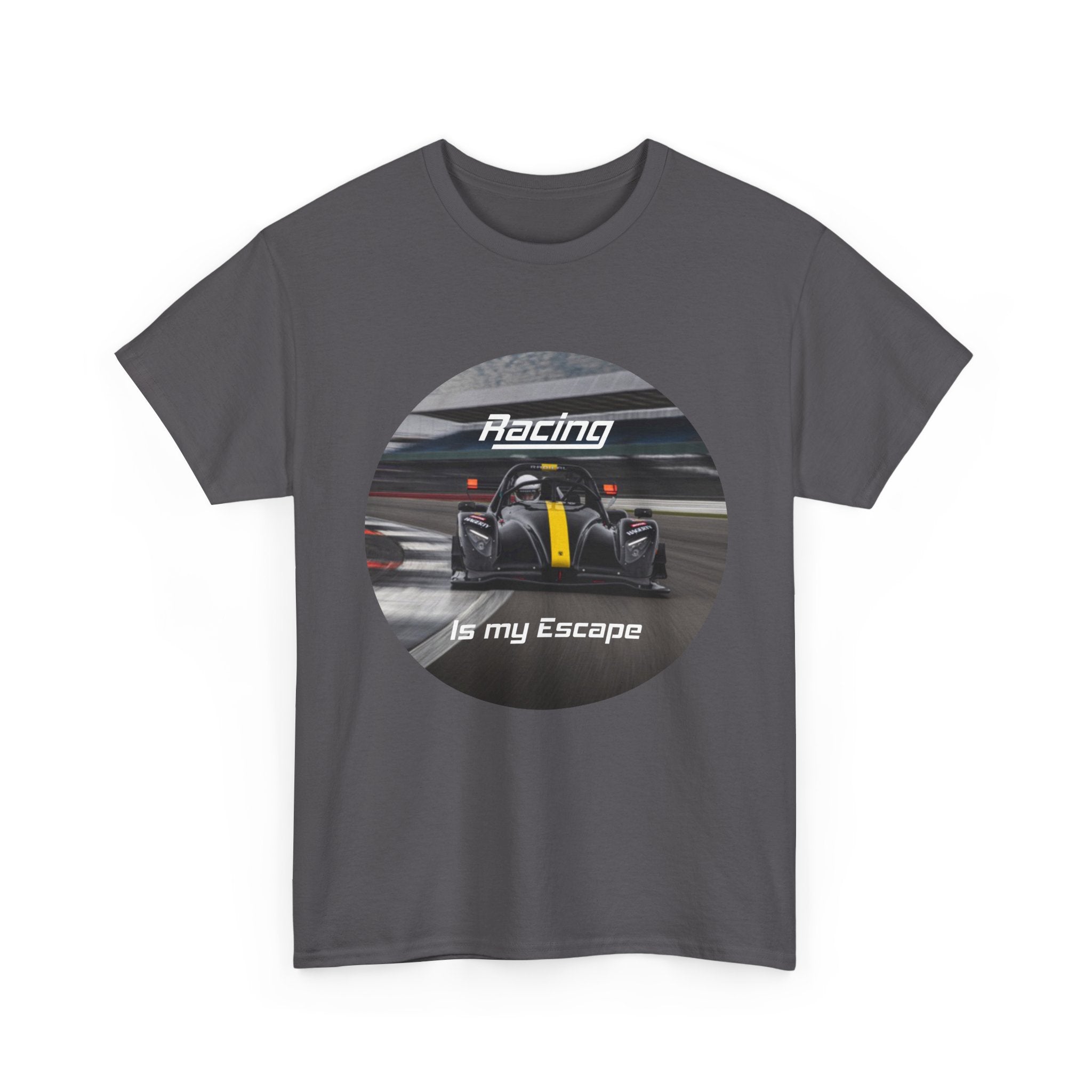 Racing Is My Escape T‑Shirt — Race Car Driver Gift Tee
