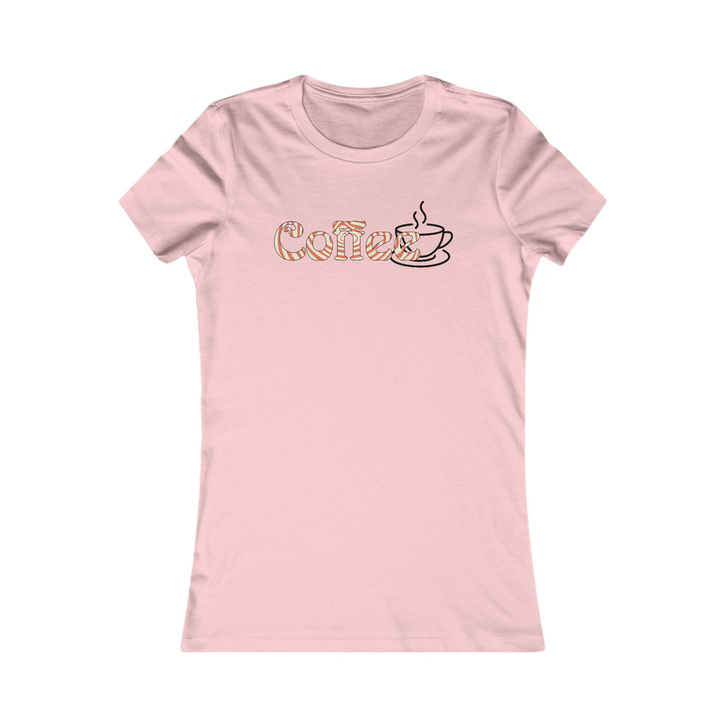Coffee Lover Women's Tee — 'Coffee' Script with Cup Graphic