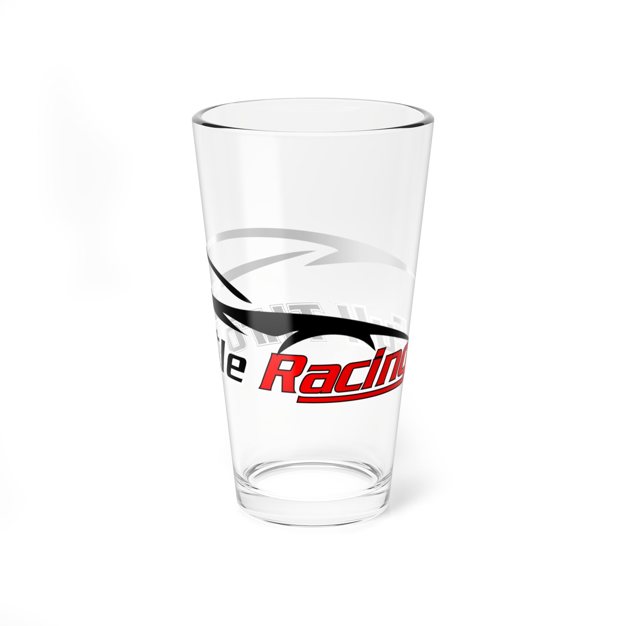 Full Throttle Racing Pint Glass — 16oz Mixing Glass