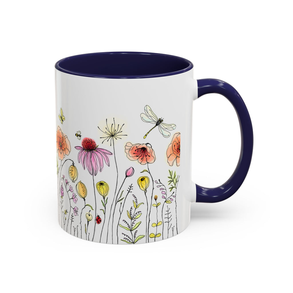 My Kid Made This Wildflower Meadow Accent Coffee Mug – Botanical Floral 11/15oz