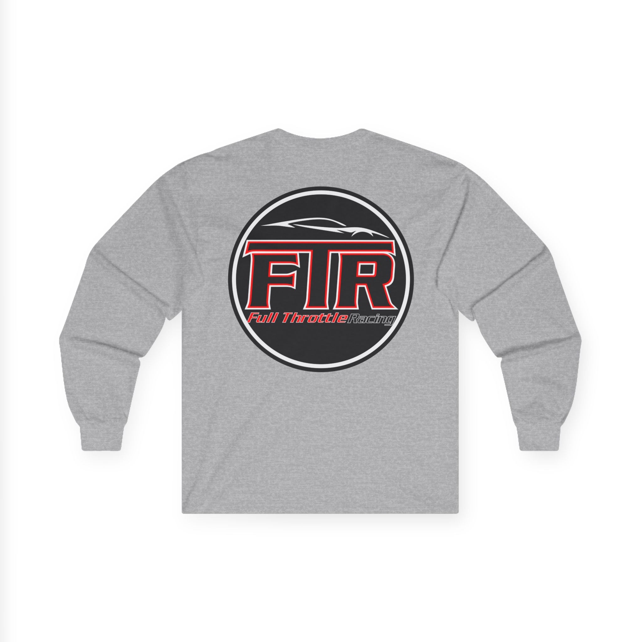 Full Throttle Racing Long Sleeve Tee — FTR Logo Racing Shirt