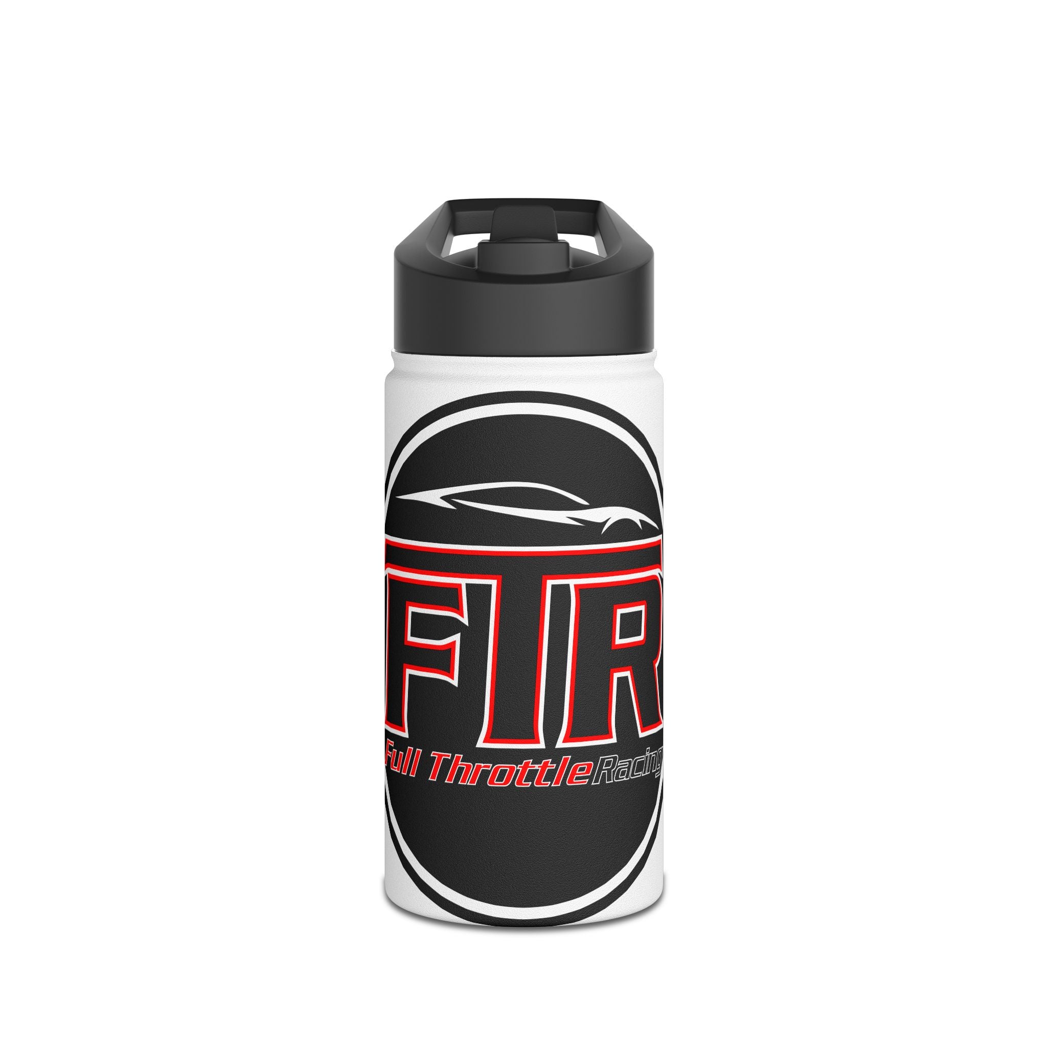 Racing 'Full Throttle' Stainless Steel Water Bottle