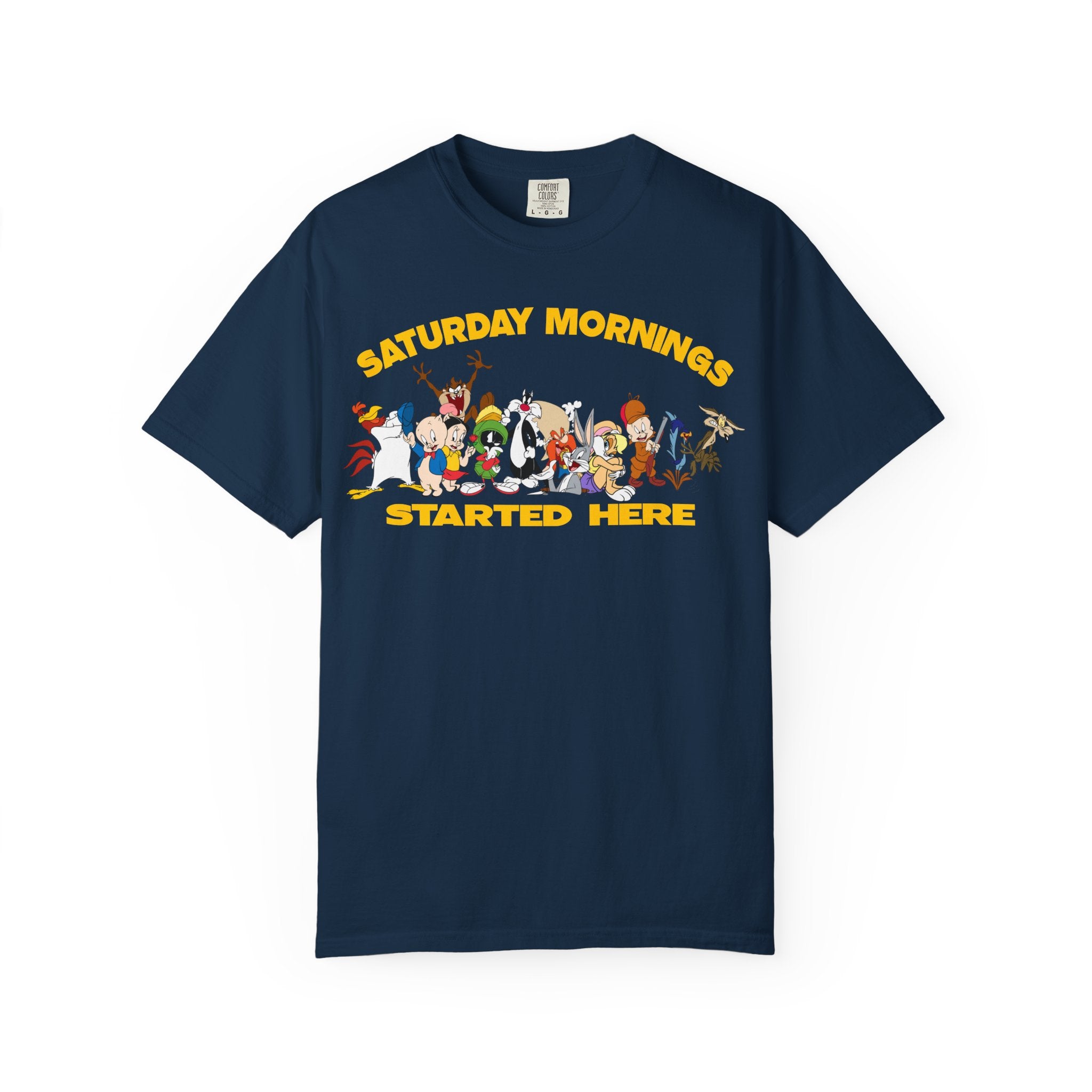 Loony Tunes on Saturdays T-Shirt — Retro Cartoon Weekend Tee