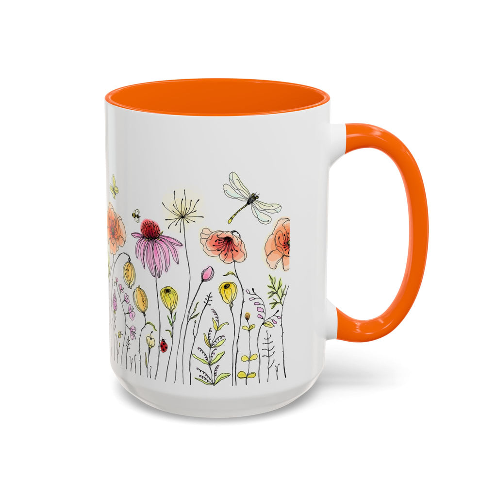 My Kid Made This Wildflower Meadow Accent Coffee Mug – Botanical Floral 11/15oz