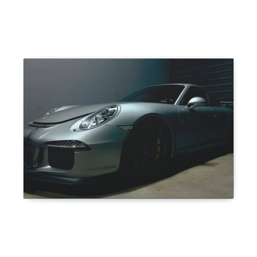 Porsche Sports Car Canvas Print — Stretched 1.5" Wall Art