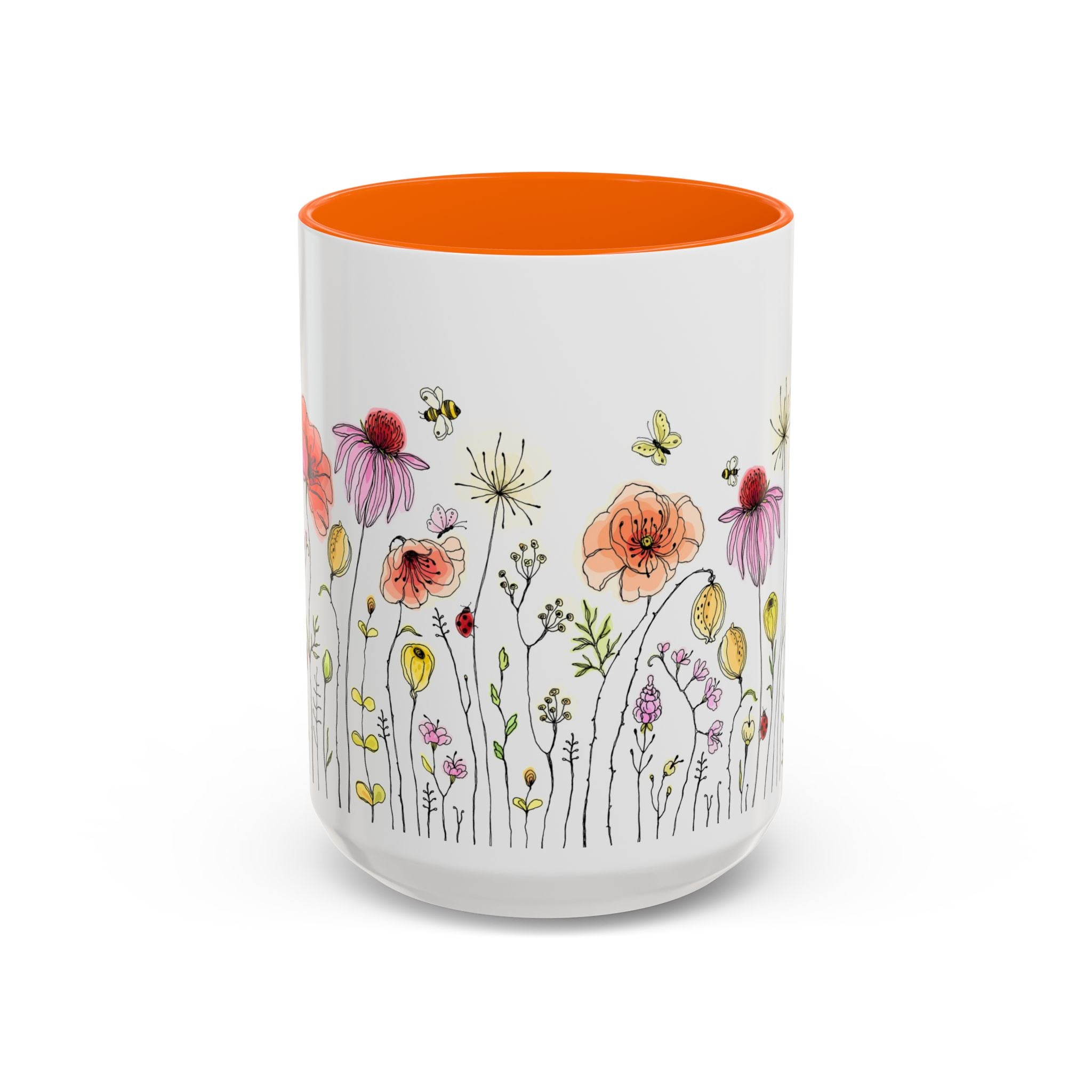 My Kid Made This Wildflower Meadow Accent Coffee Mug – Botanical Floral 11/15oz