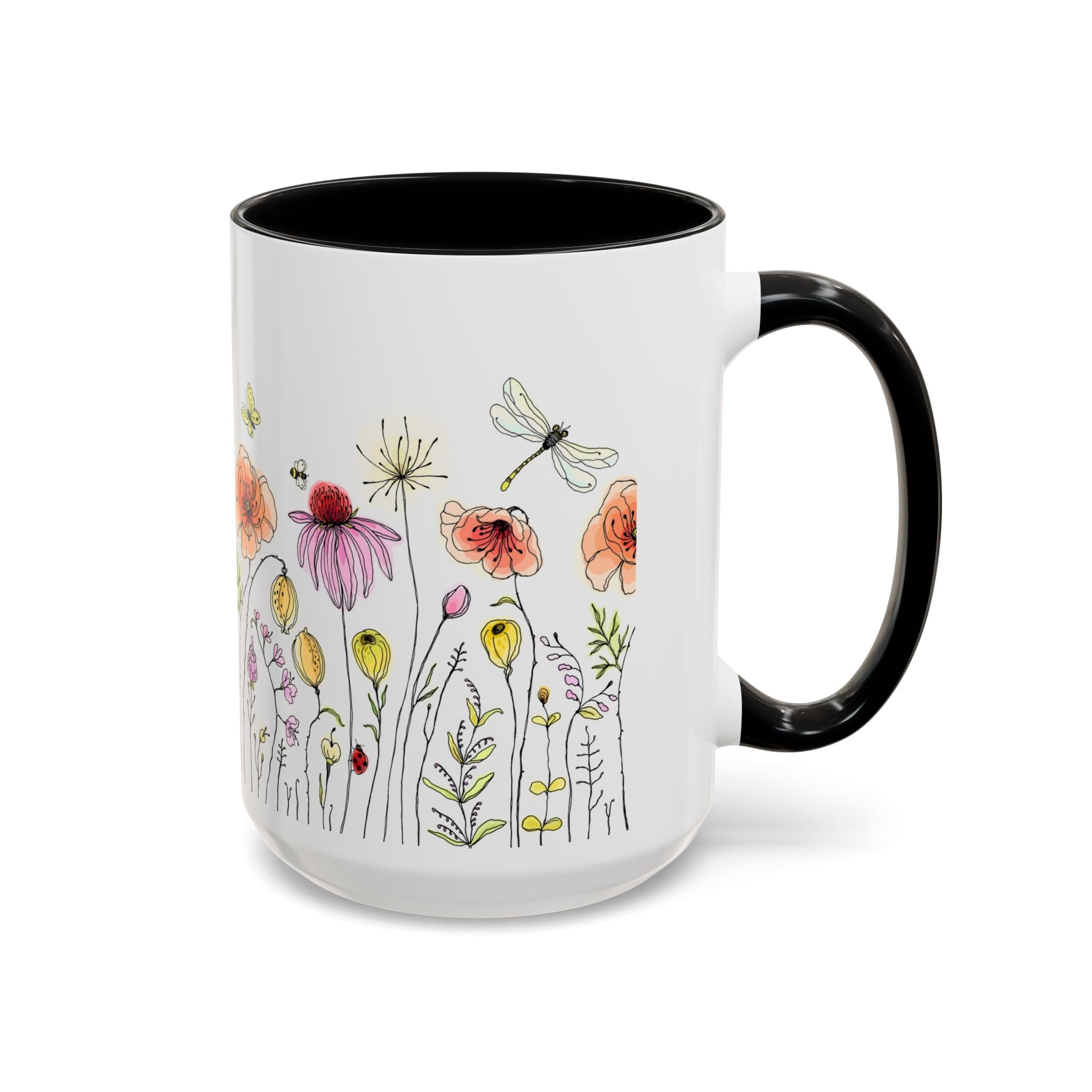 My Kid Made This Wildflower Meadow Accent Coffee Mug – Botanical Floral 11/15oz