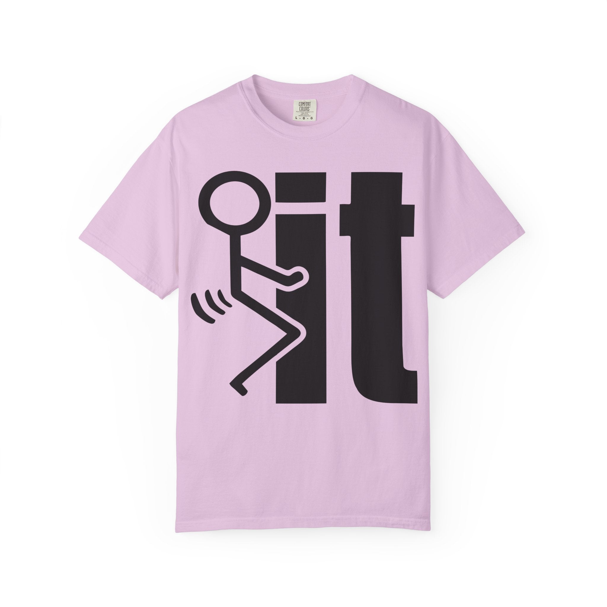 Funny 'Fook It' Graphic T-Shirt — Stick Figure Joke Tee