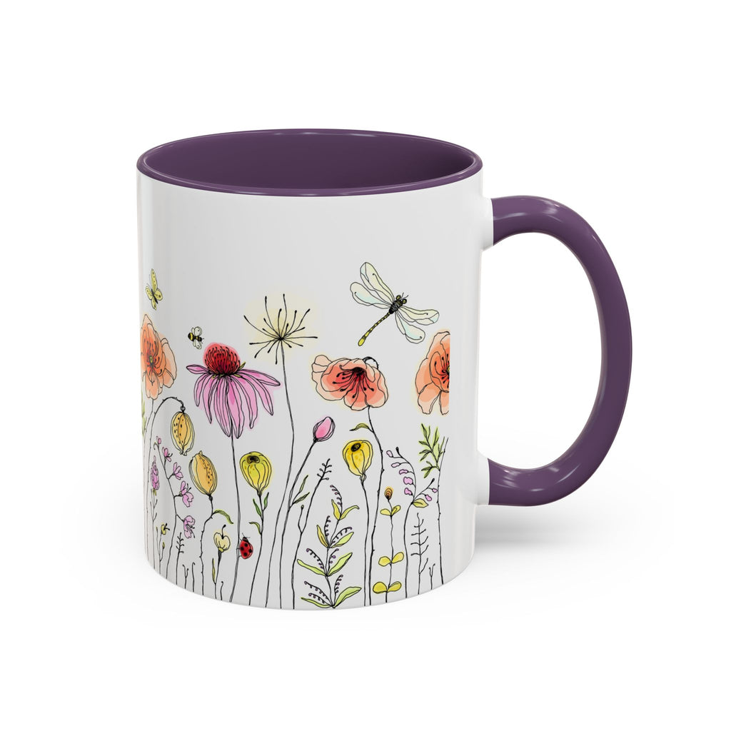 My Kid Made This Wildflower Meadow Accent Coffee Mug – Botanical Floral 11/15oz