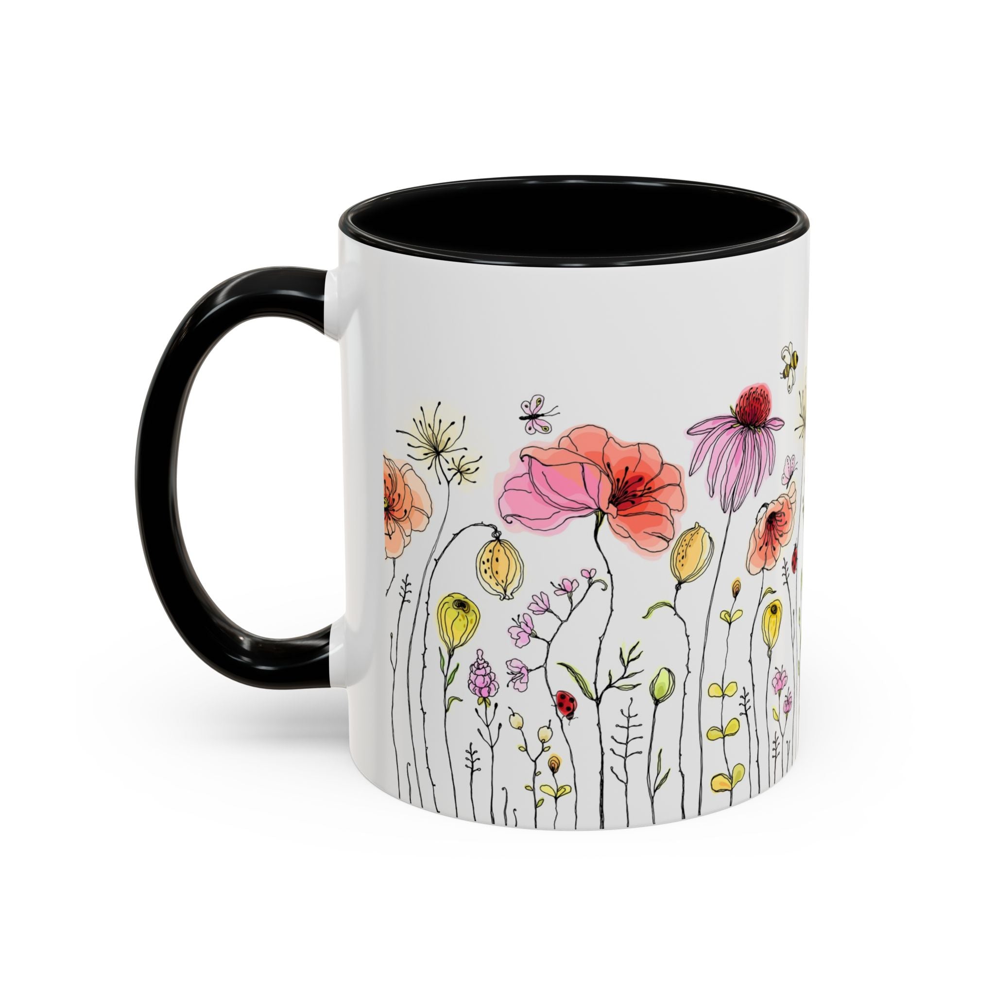 My Kid Made This Wildflower Meadow Accent Coffee Mug – Botanical Floral 11/15oz