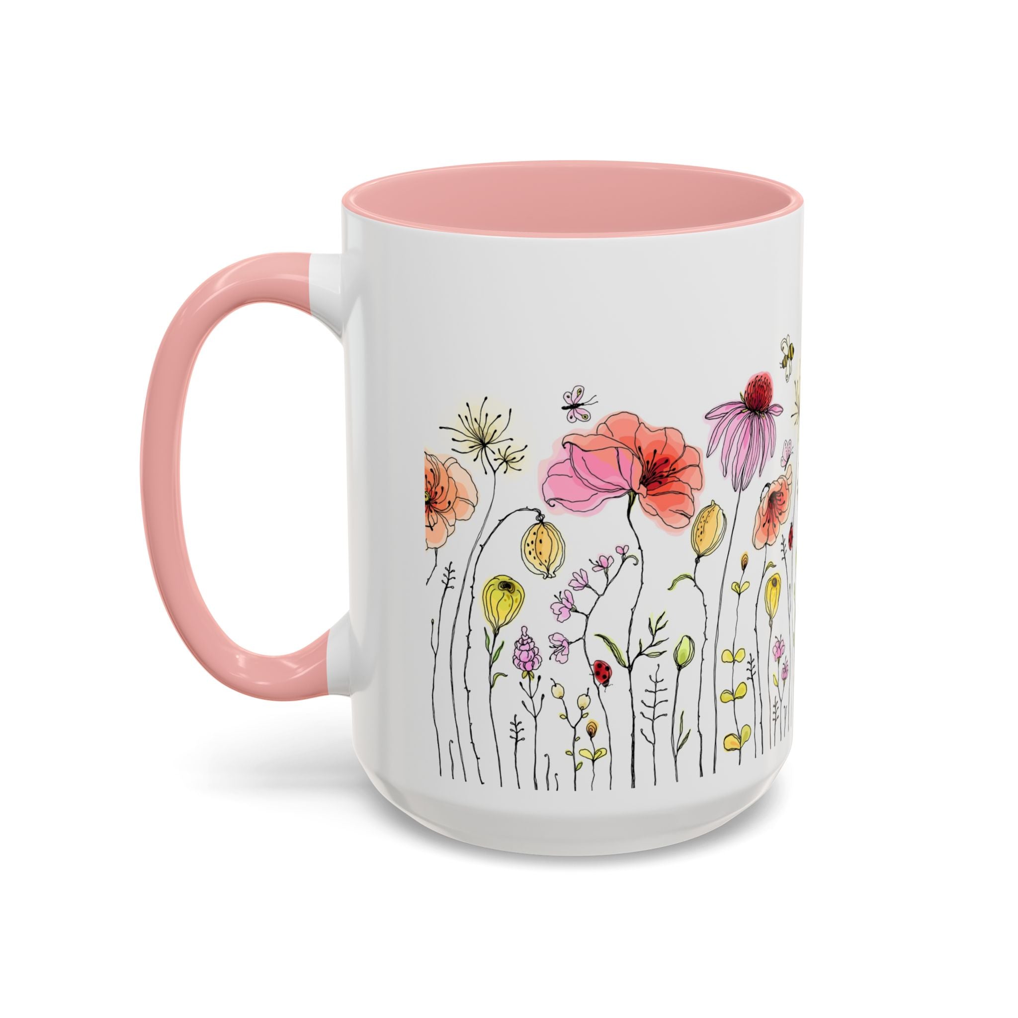 My Kid Made This Wildflower Meadow Accent Coffee Mug – Botanical Floral 11/15oz