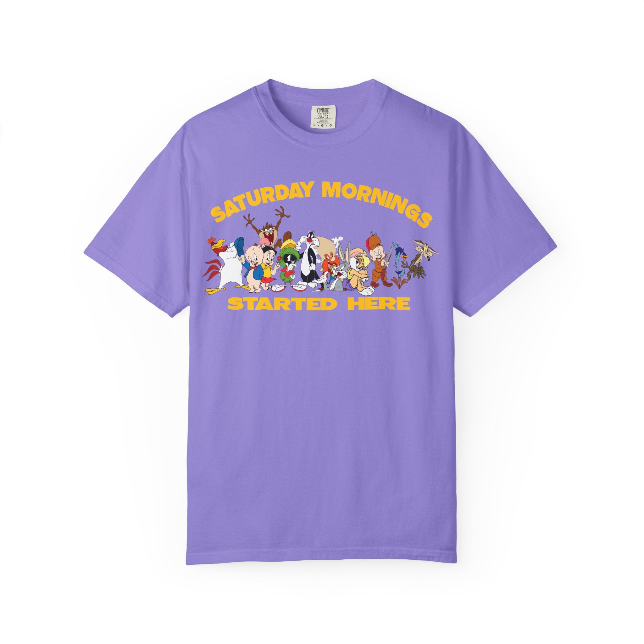 Loony Tunes on Saturdays T-Shirt — Retro Cartoon Weekend Tee