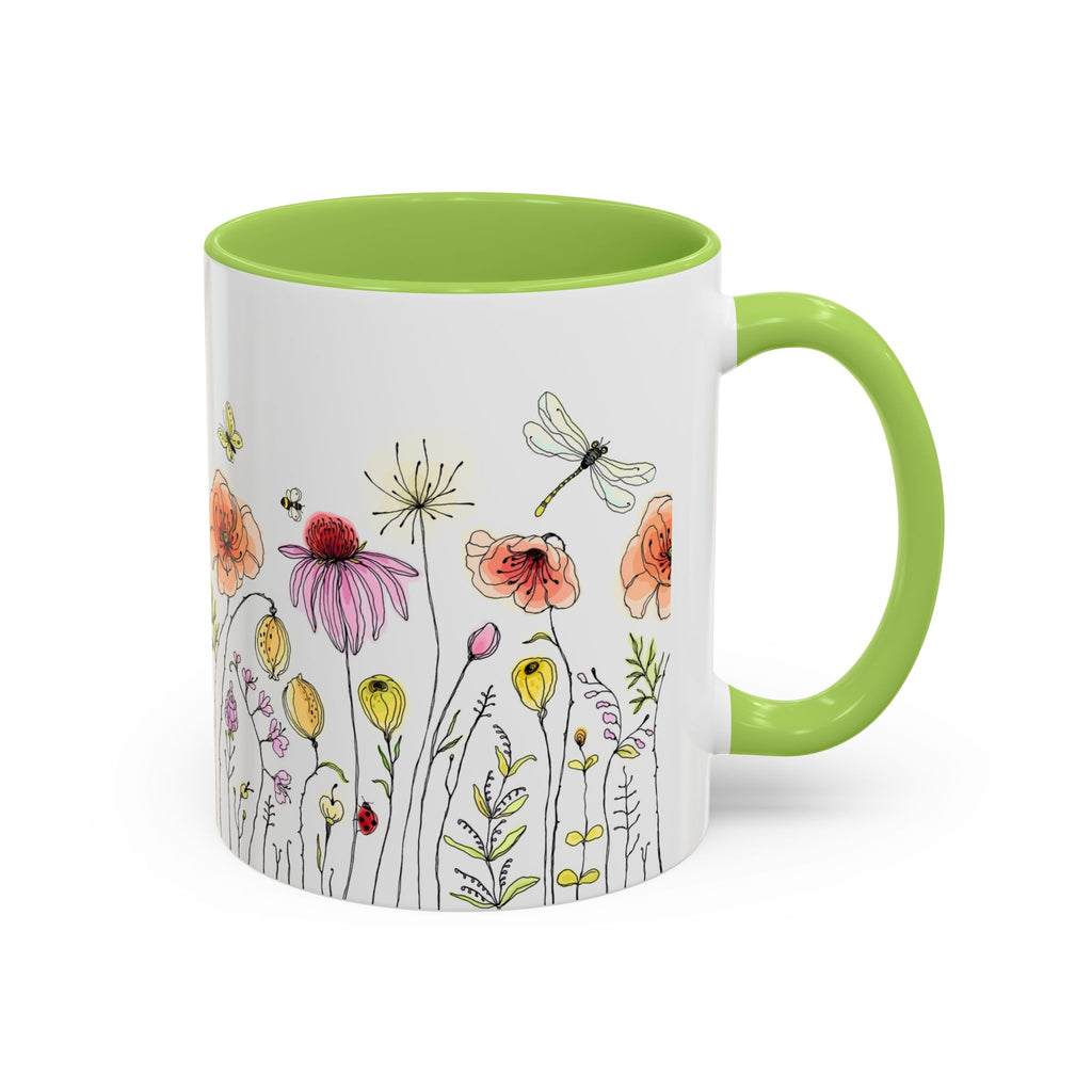 My Kid Made This Wildflower Meadow Accent Coffee Mug – Botanical Floral 11/15oz