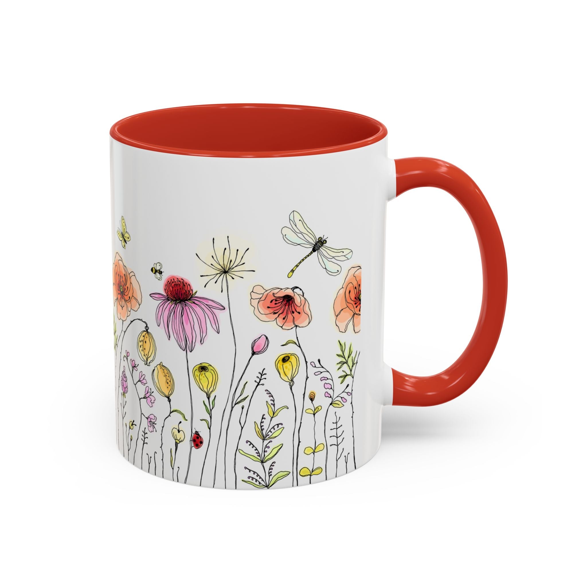 My Kid Made This Wildflower Meadow Accent Coffee Mug – Botanical Floral 11/15oz