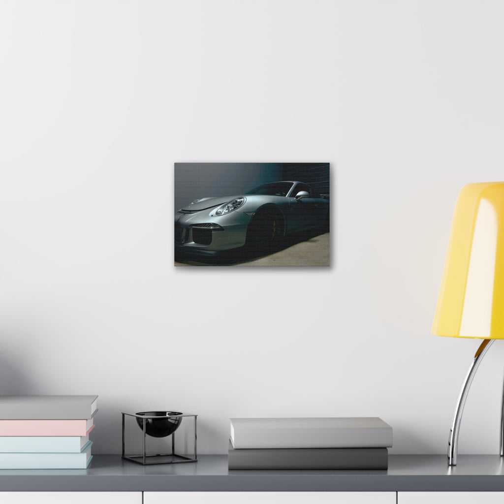Porsche Sports Car Canvas Print — Stretched 1.5" Wall Art