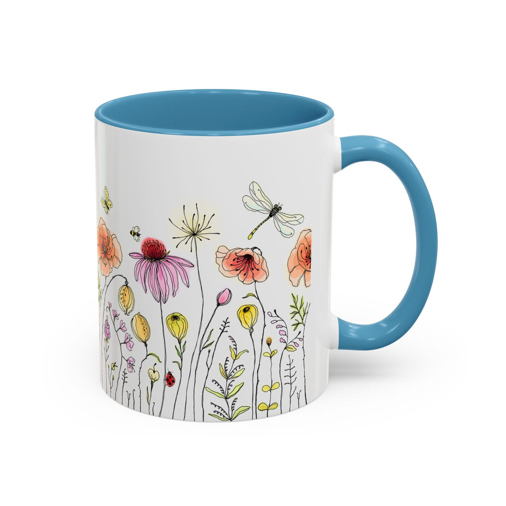 My Kid Made This Wildflower Meadow Accent Coffee Mug – Botanical Floral 11/15oz
