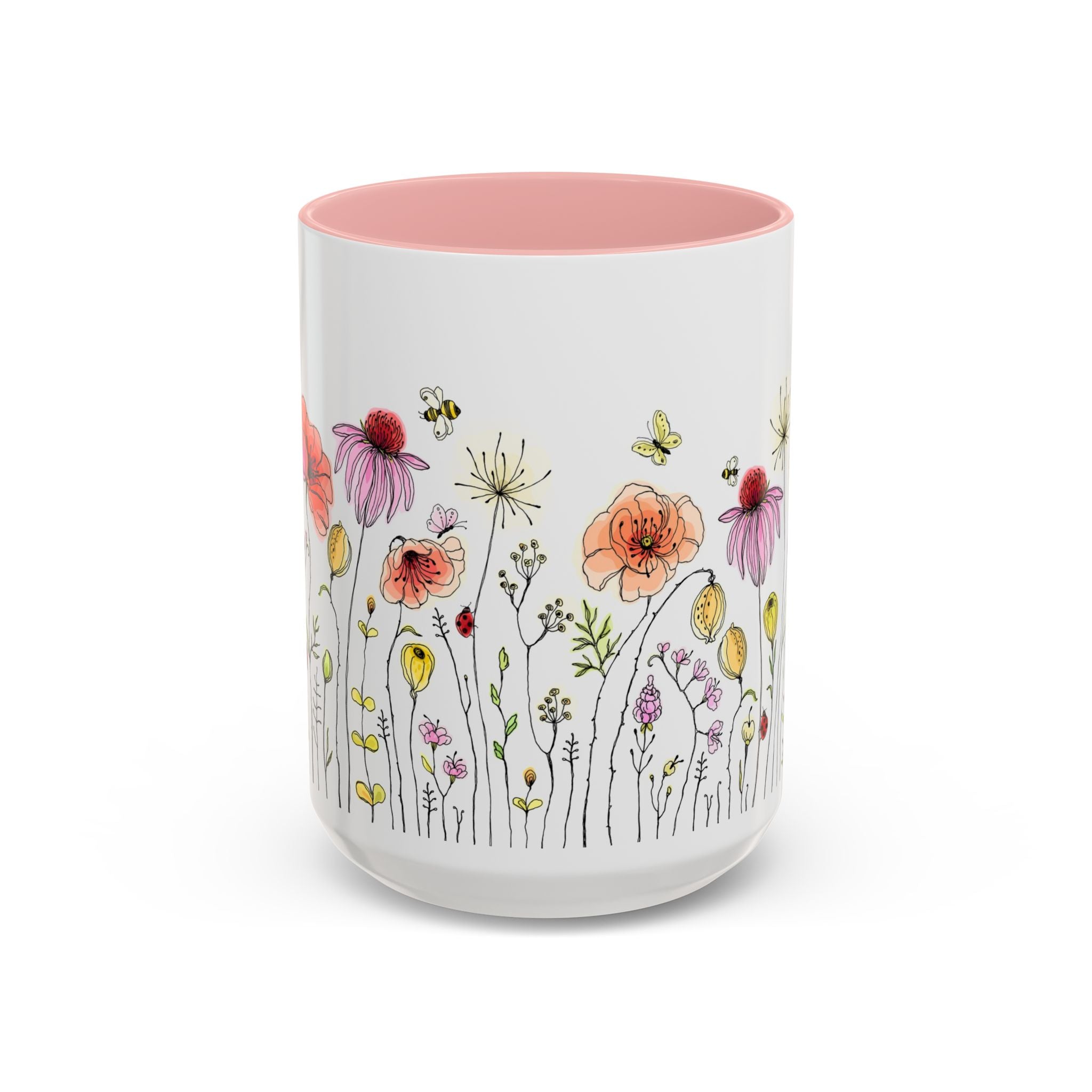 My Kid Made This Wildflower Meadow Accent Coffee Mug – Botanical Floral 11/15oz