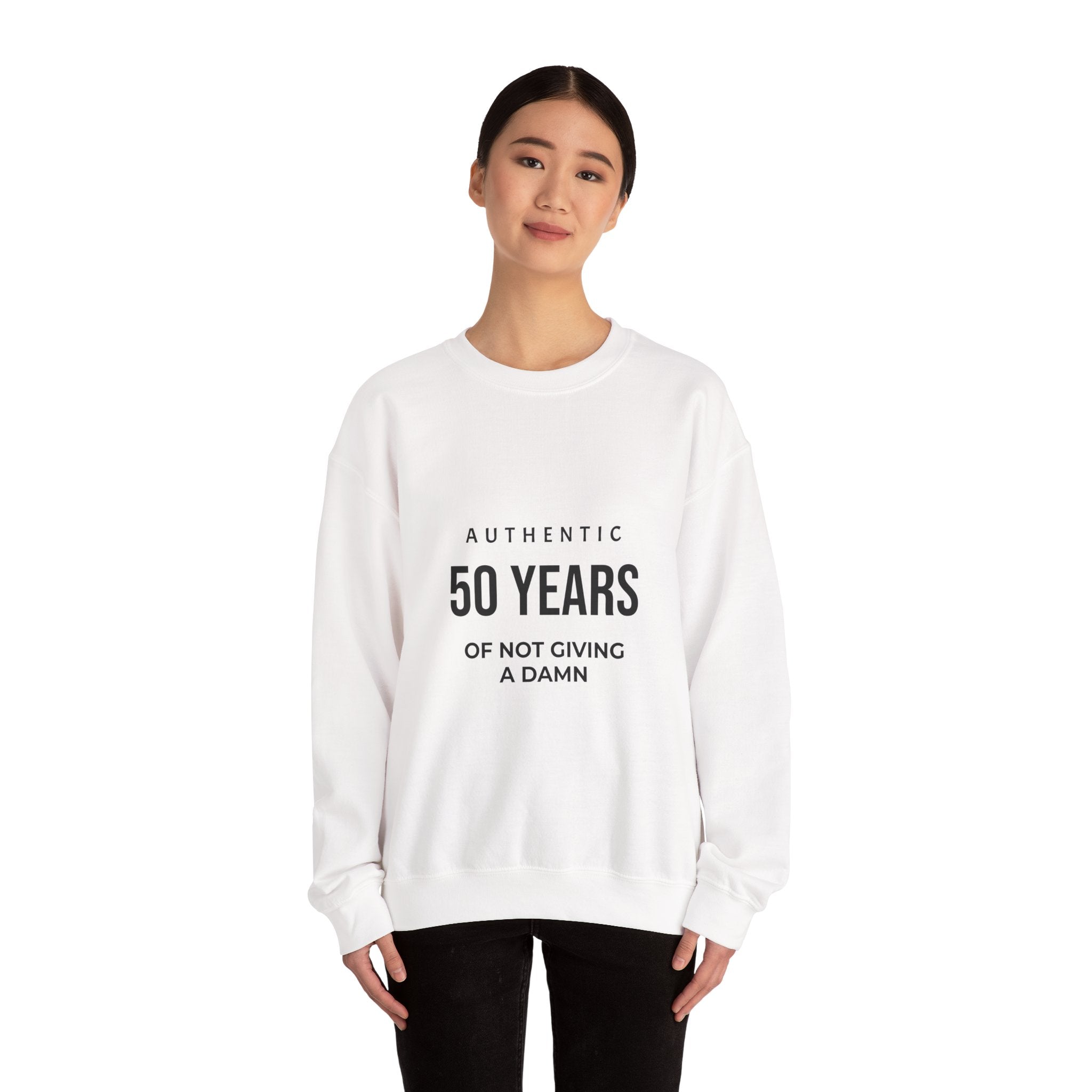 50 Years Of Not Giving A Damn Sweatshirt