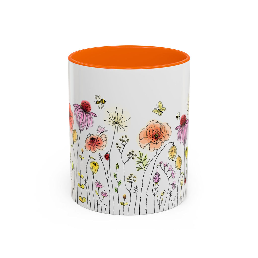 My Kid Made This Wildflower Meadow Accent Coffee Mug – Botanical Floral 11/15oz