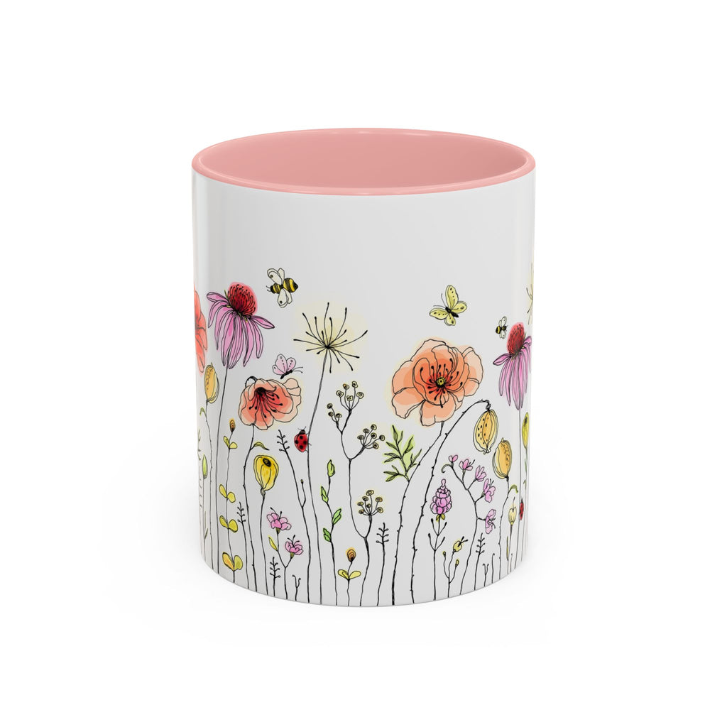 My Kid Made This Wildflower Meadow Accent Coffee Mug – Botanical Floral 11/15oz