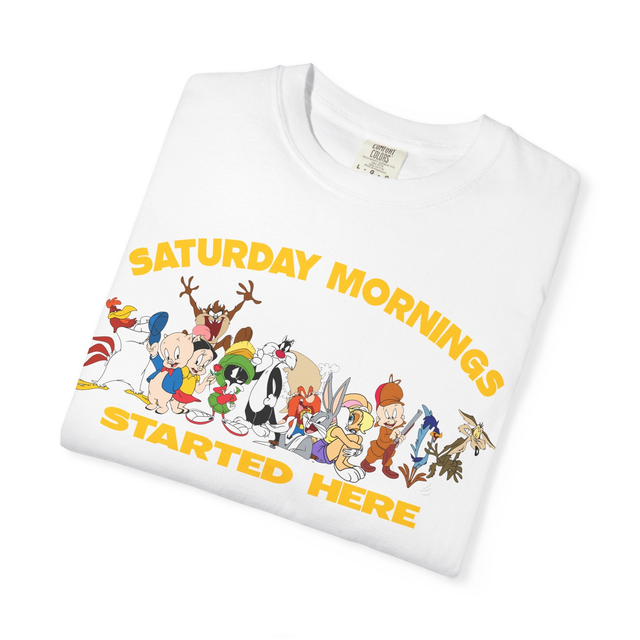 Loony Tunes on Saturdays T-Shirt — Retro Cartoon Weekend Tee