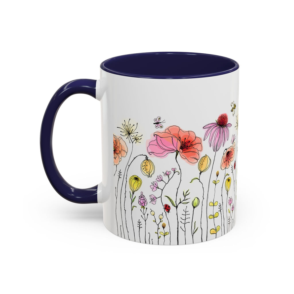 My Kid Made This Wildflower Meadow Accent Coffee Mug – Botanical Floral 11/15oz