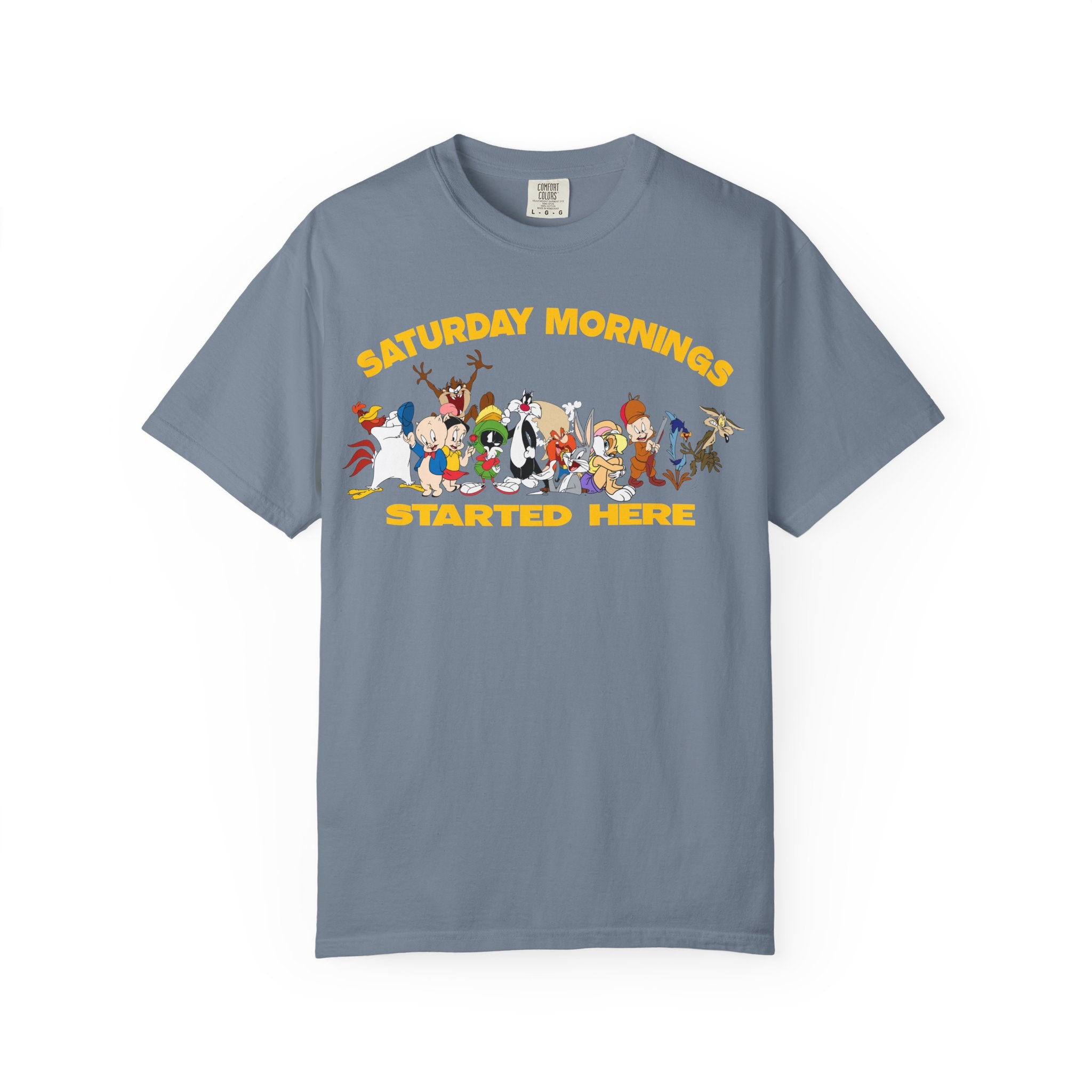 Loony Tunes on Saturdays T-Shirt — Retro Cartoon Weekend Tee