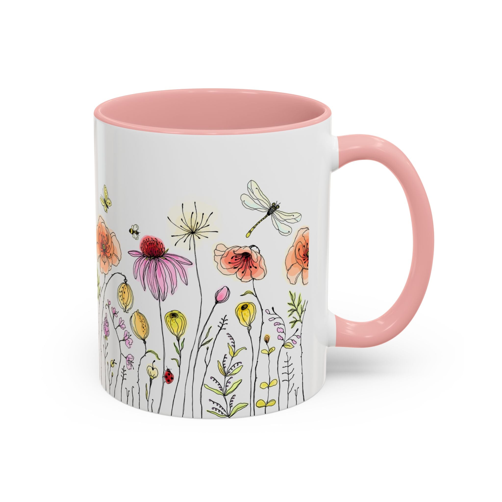 My Kid Made This Wildflower Meadow Accent Coffee Mug – Botanical Floral 11/15oz