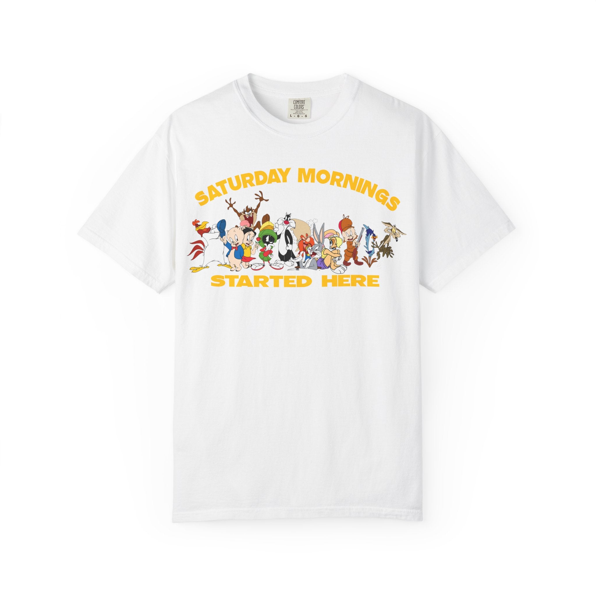 Loony Tunes on Saturdays T-Shirt — Retro Cartoon Weekend Tee
