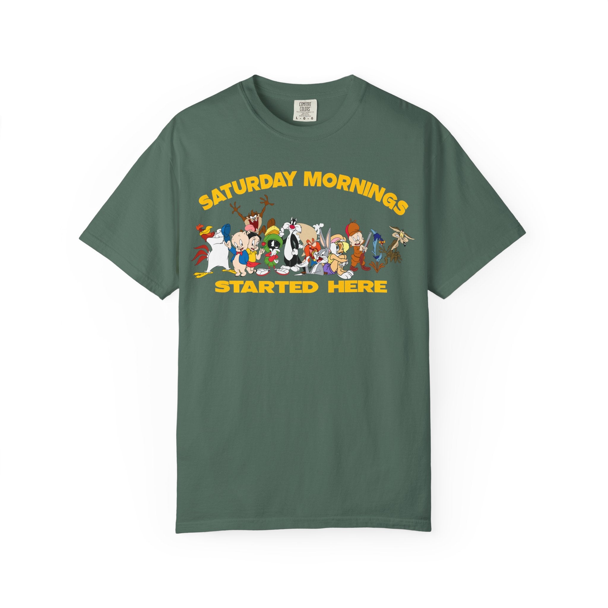 Loony Tunes on Saturdays T-Shirt — Retro Cartoon Weekend Tee