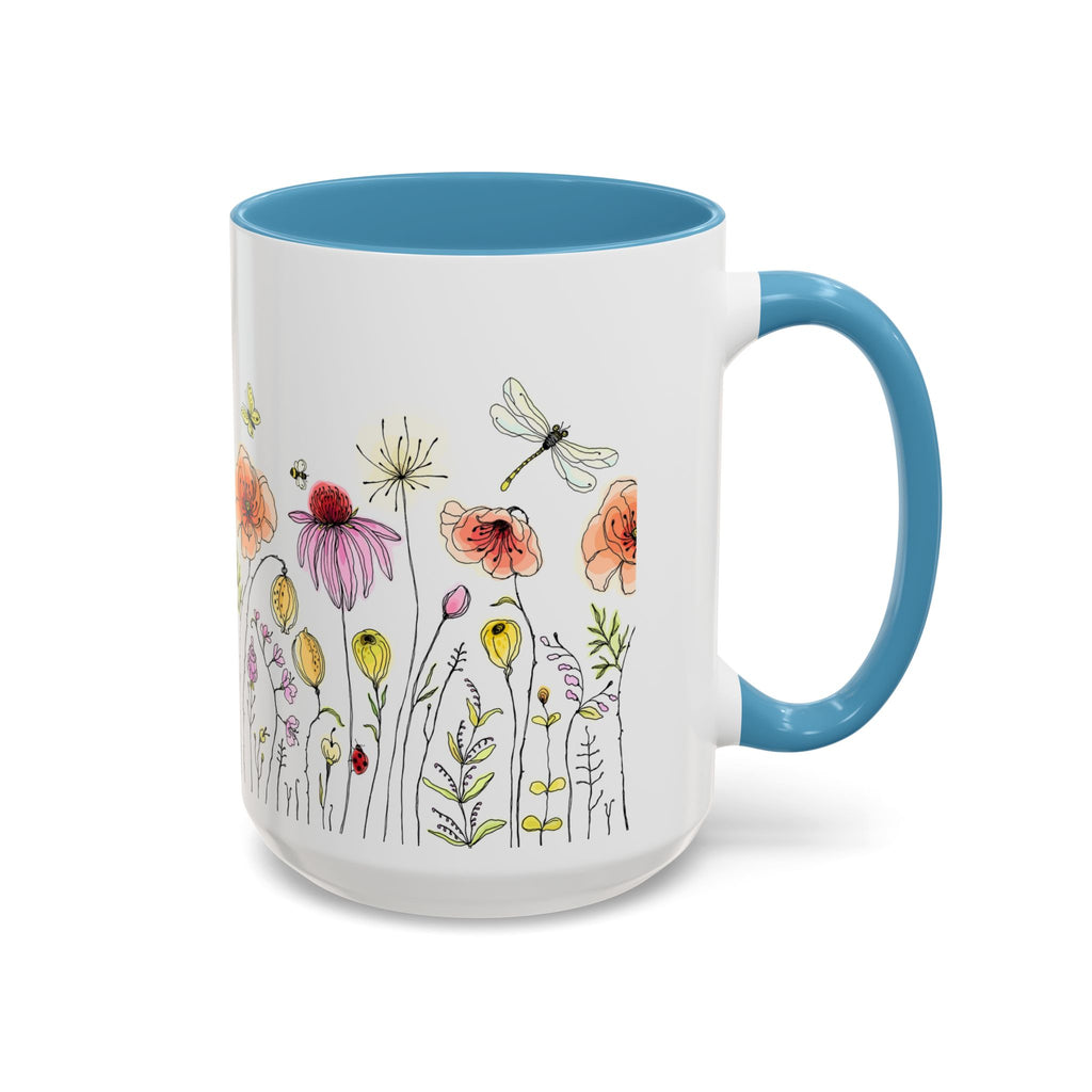 My Kid Made This Wildflower Meadow Accent Coffee Mug – Botanical Floral 11/15oz