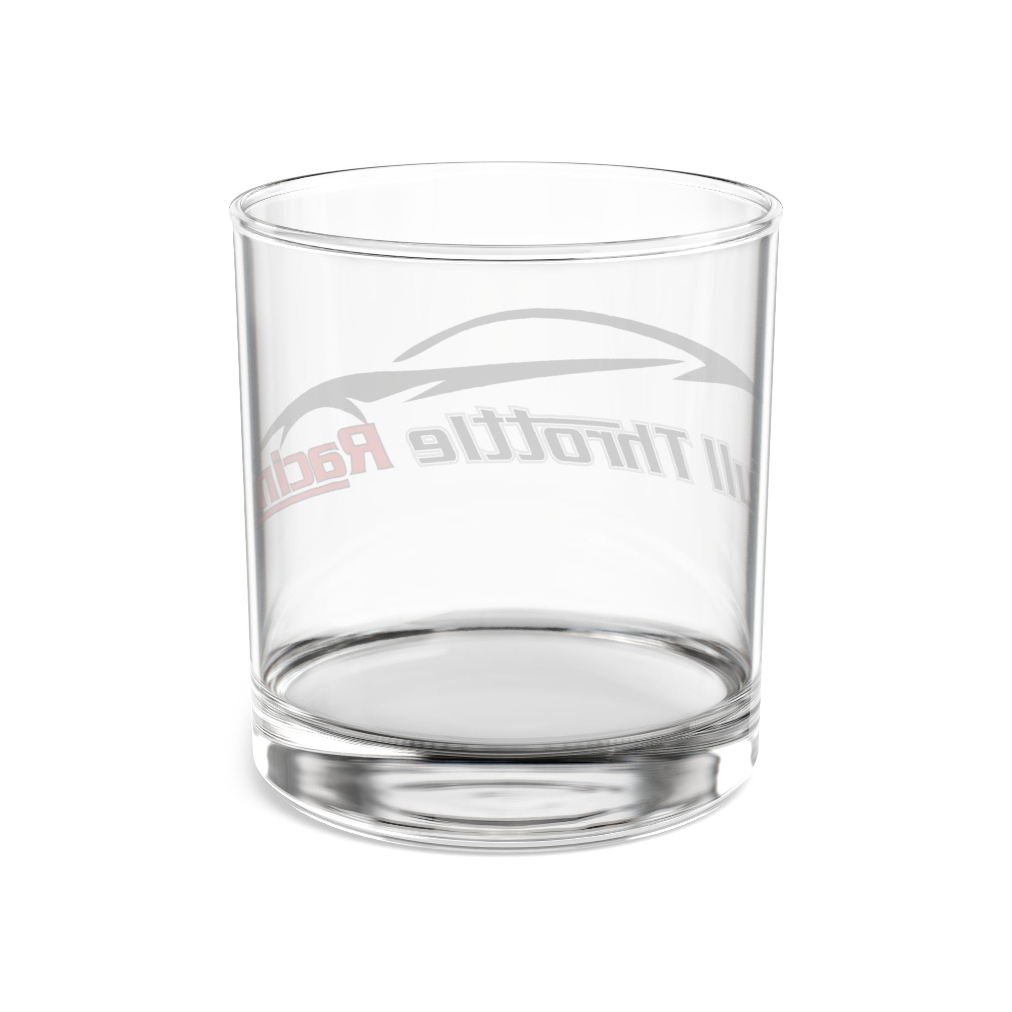 Full Throttle Racing 10oz Rocks Glass — FTR Whiskey / Cocktail Glass