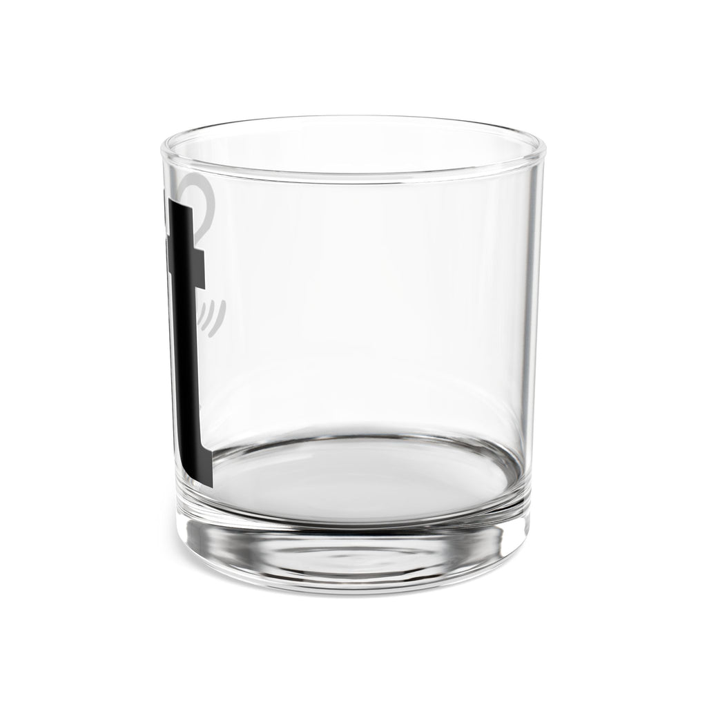 10oz Rocks Glass — Funny 'F**k It' Stick Figure Whiskey Glass