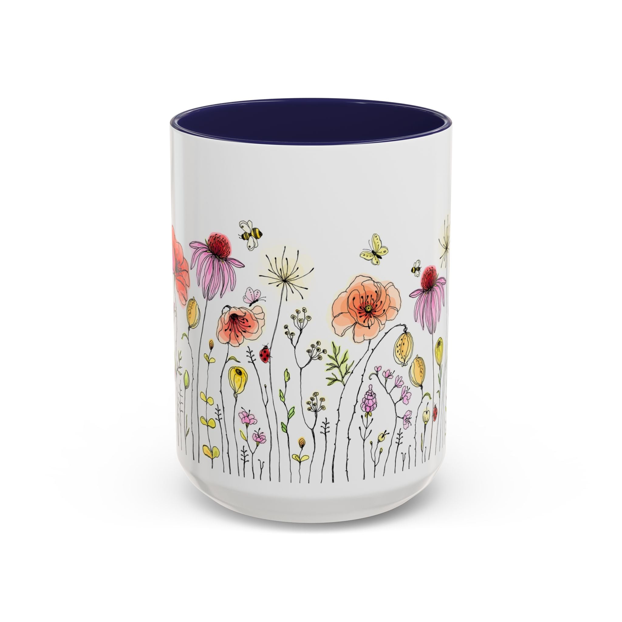 My Kid Made This Wildflower Meadow Accent Coffee Mug – Botanical Floral 11/15oz