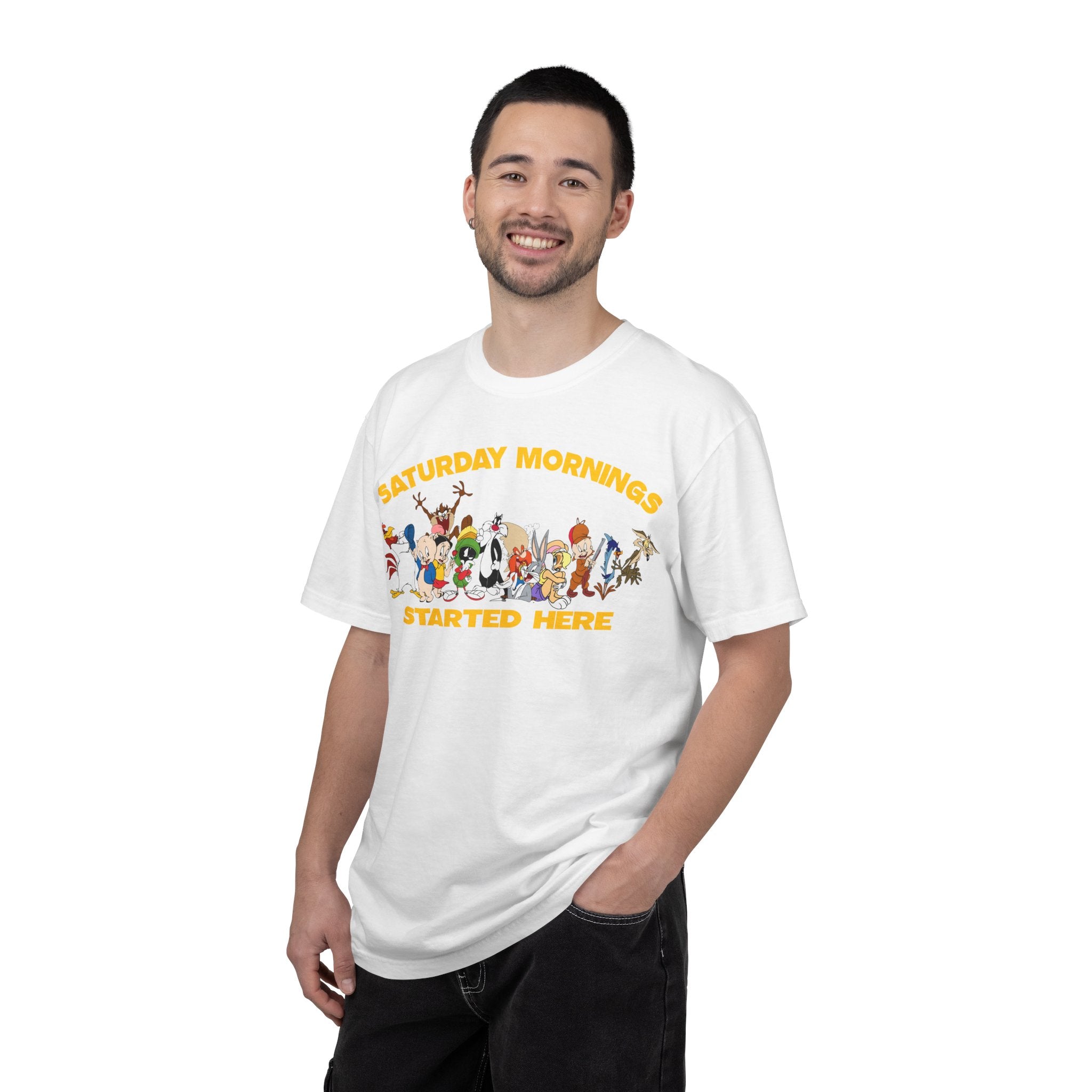 Loony Tunes on Saturdays T-Shirt — Retro Cartoon Weekend Tee