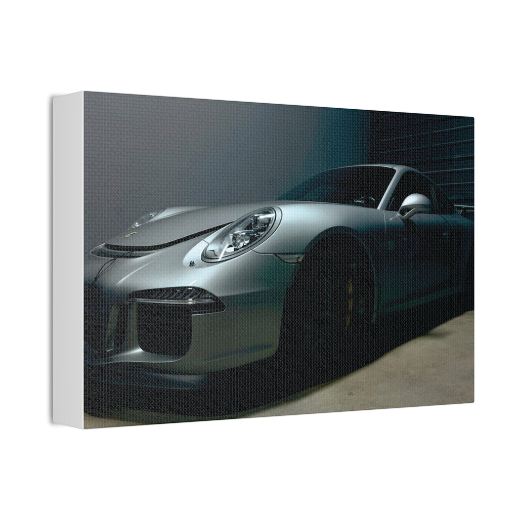 Porsche Sports Car Canvas Print — Stretched 1.5" Wall Art
