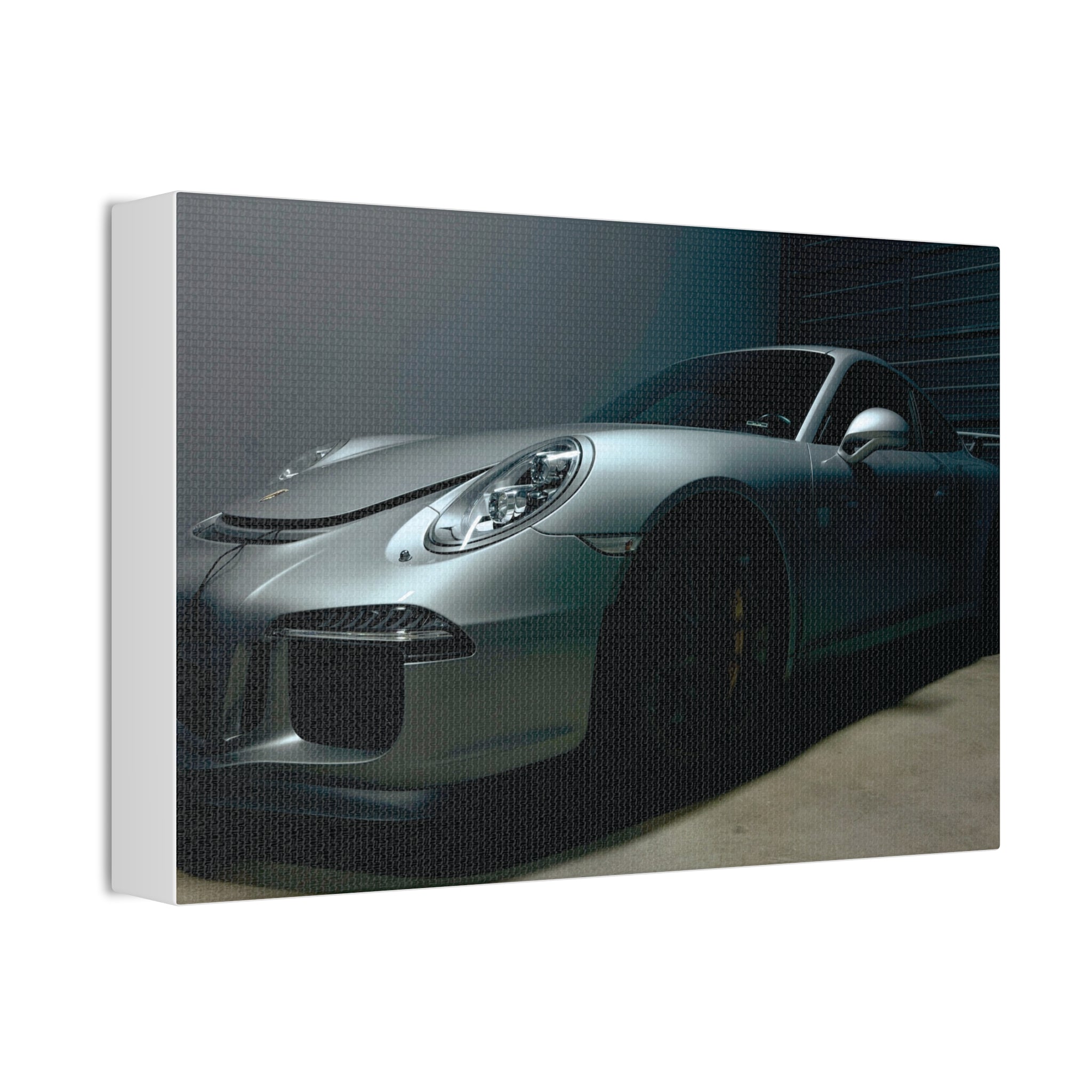 Porsche Sports Car Canvas Print — Stretched 1.5" Wall Art