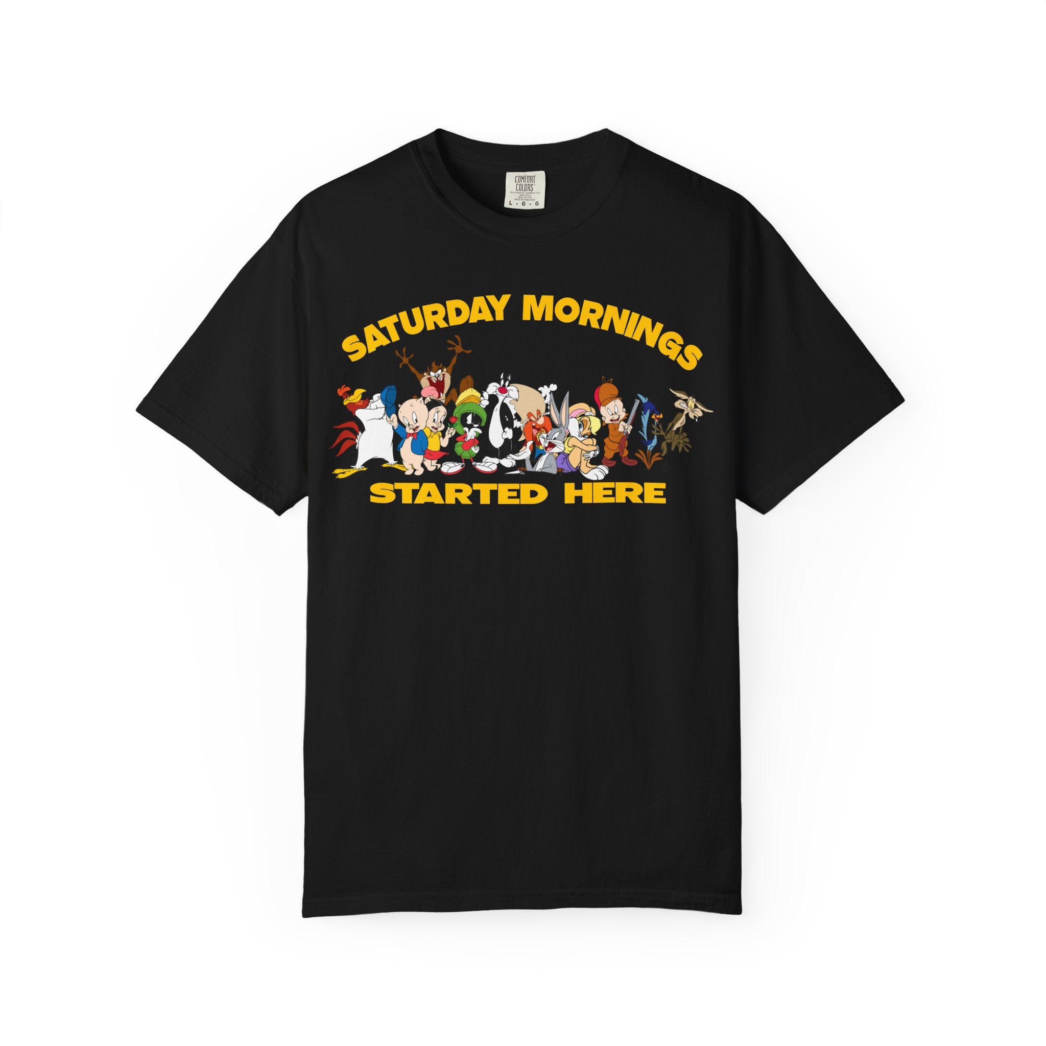 Loony Tunes on Saturdays T-Shirt — Retro Cartoon Weekend Tee