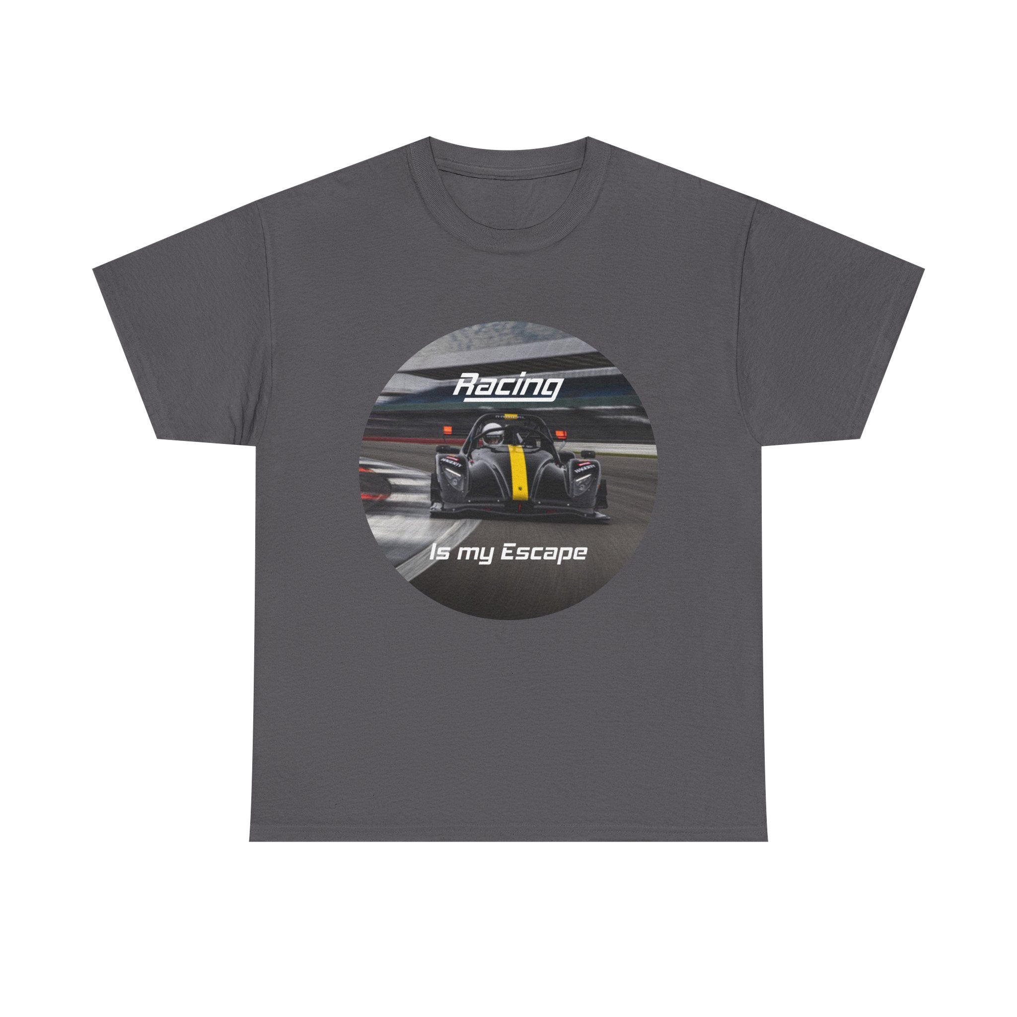 Racing Is My Escape T‑Shirt — Race Car Driver Gift Tee